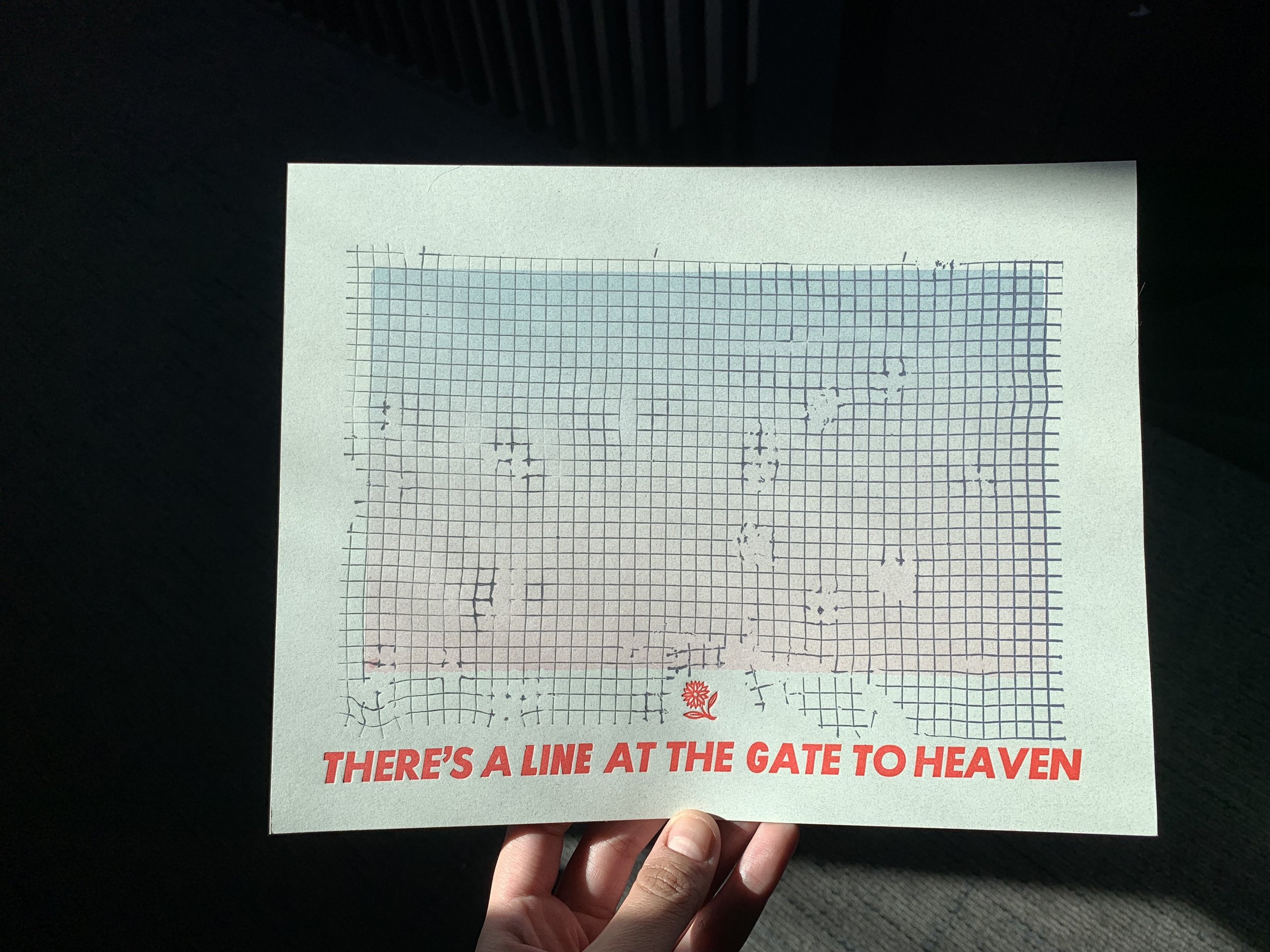 there's a line at the Gate