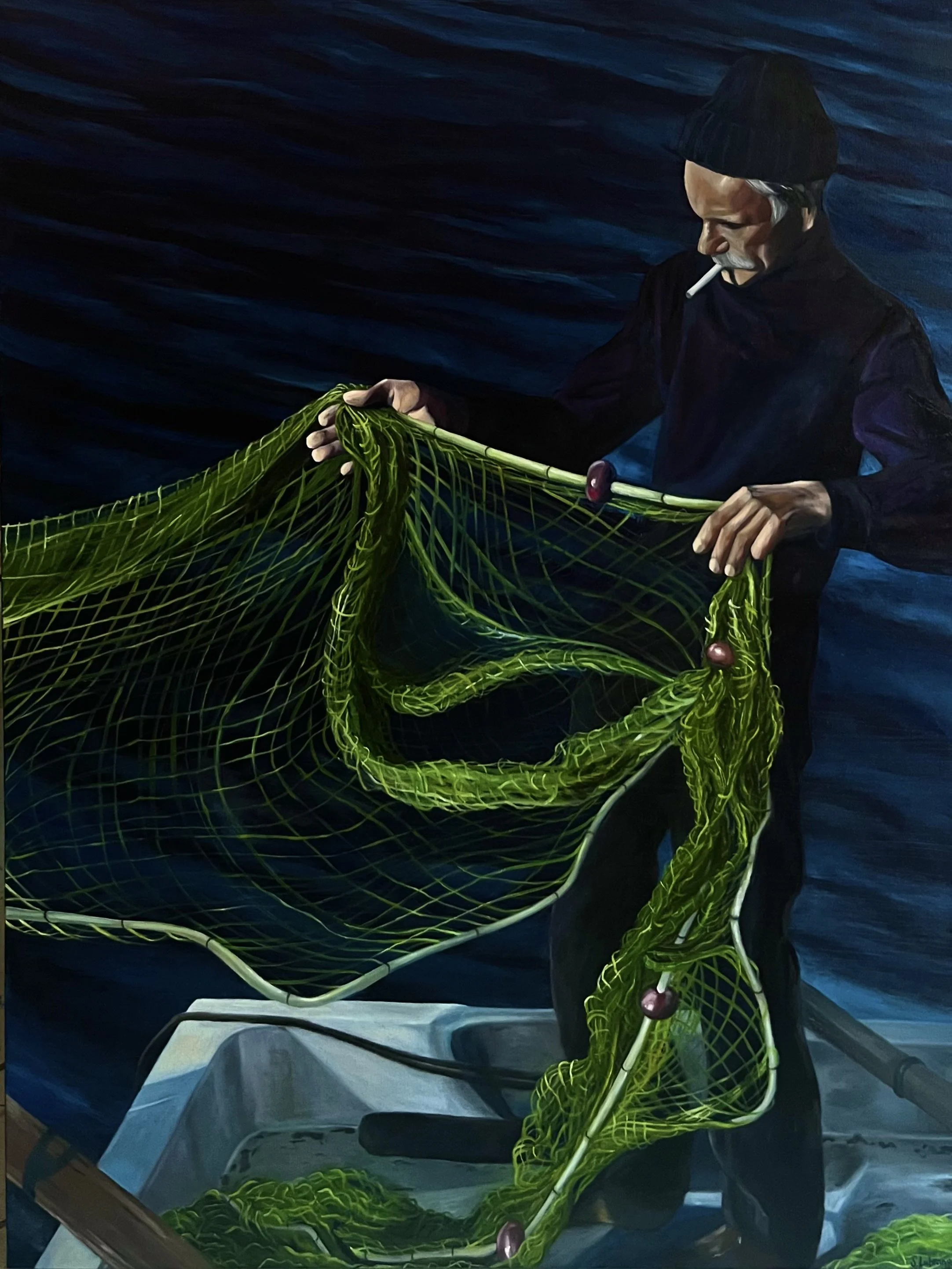 Merepoint Harbor
36" x 48",
Oil on Canvas,
2025 - Sold