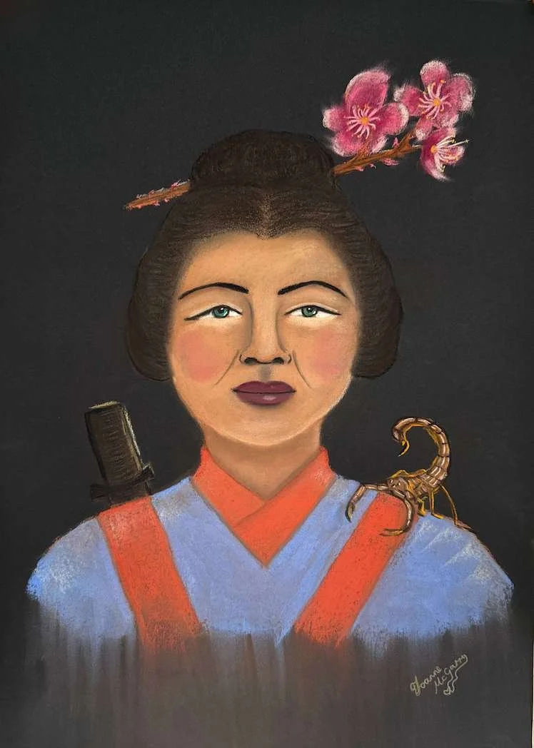 Spirit Guide artwork pastel