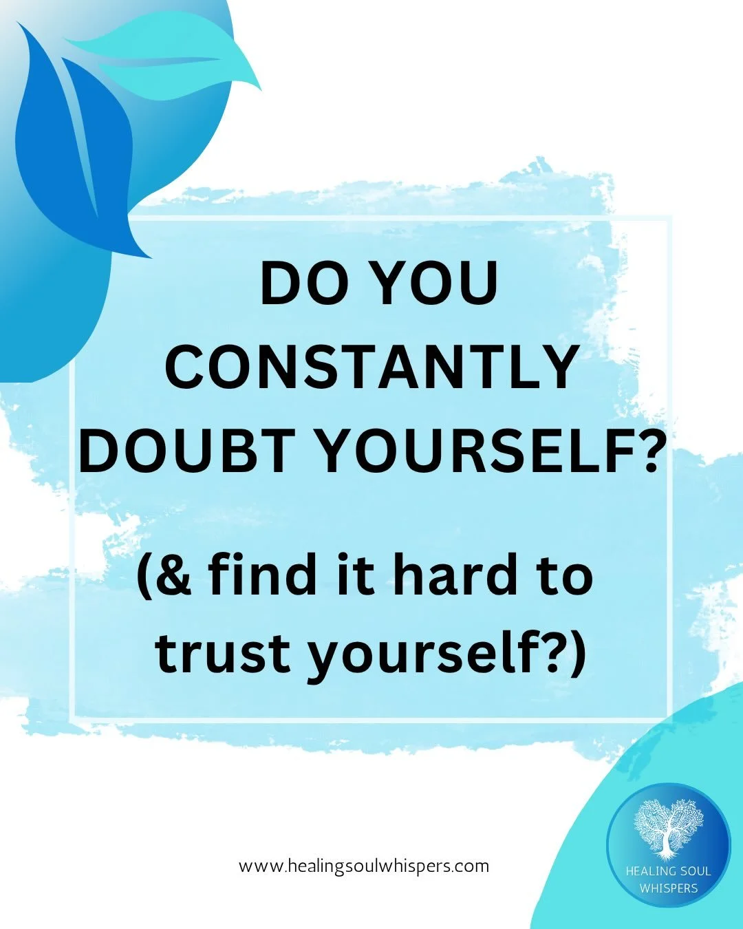 💫 Constant doubt can make it hard for you to connect to the wisdom within.

You&rsquo;re might think you are bad at making decisions, and questioning those that you do make. This is often a sign that your nervous system is not feeling safe to trust 