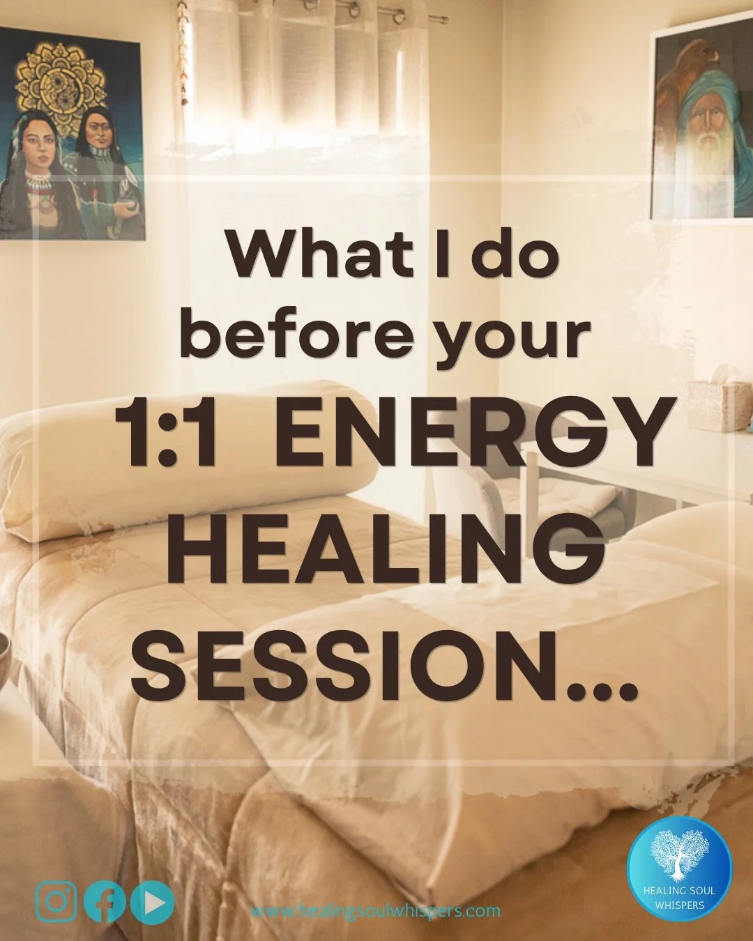 💫 When you book an energy healing session with me, (Reiki, Sound or Intuitive healing), there are steps I take each and every time I have a session with a client. It&rsquo;s all about creating a space that is clean, physically and energetically, and