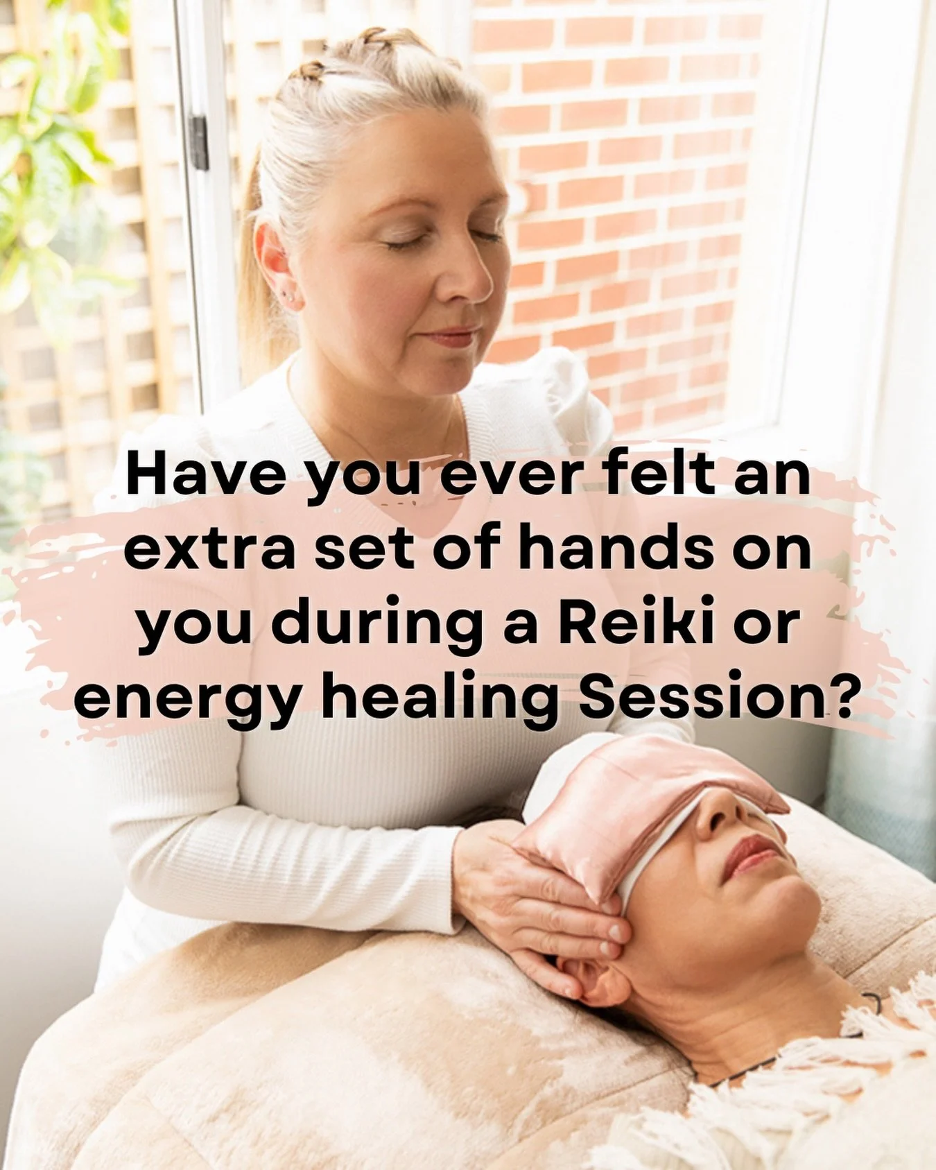 💫 Have you ever felt extra hands on you during a Reiki or energy healing session? 🤲🏼

I know from my own, and clients&rsquo; experiences, that people often feel different sensations like warmth, coolness, tingling and even pressure that feels like