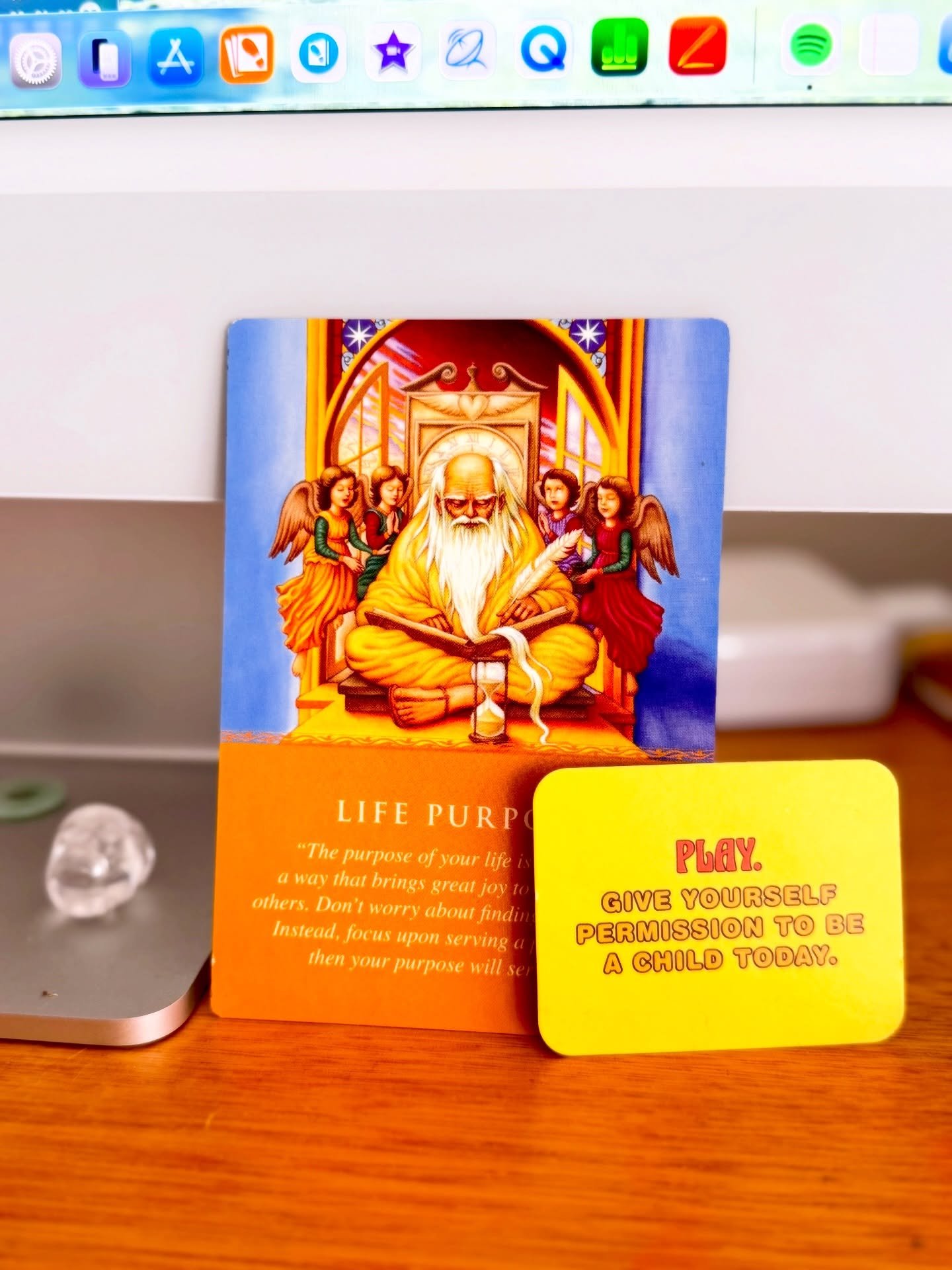 💫 Where do you keep your favourite Oracle cards?

Sometimes we are gifted the most perfect card that just speaks right to our soul, feeling so deeply relevant to where we are in life right now! 

Have you ever felt that way??? What do you do with th