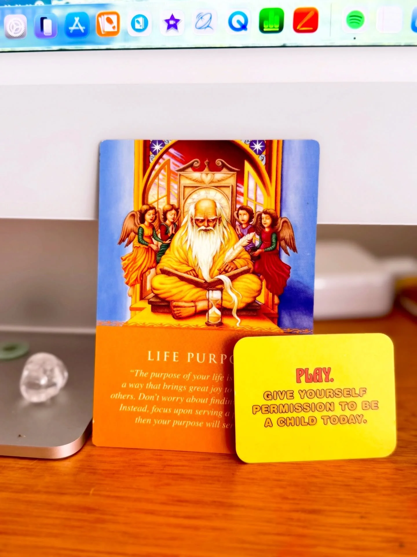💫 Where do you keep your favourite Oracle cards?

Sometimes we are gifted the most perfect card that just speaks right to our soul, feeling so deeply relevant to where we are in life right now! 

Have you ever felt that way??? What do you do with th