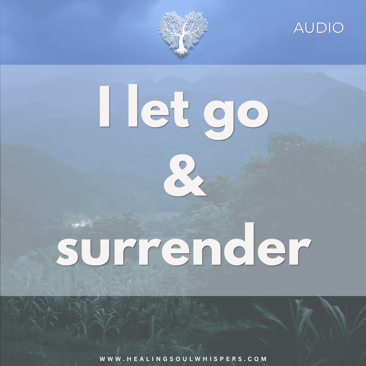 Free meditation about letting go