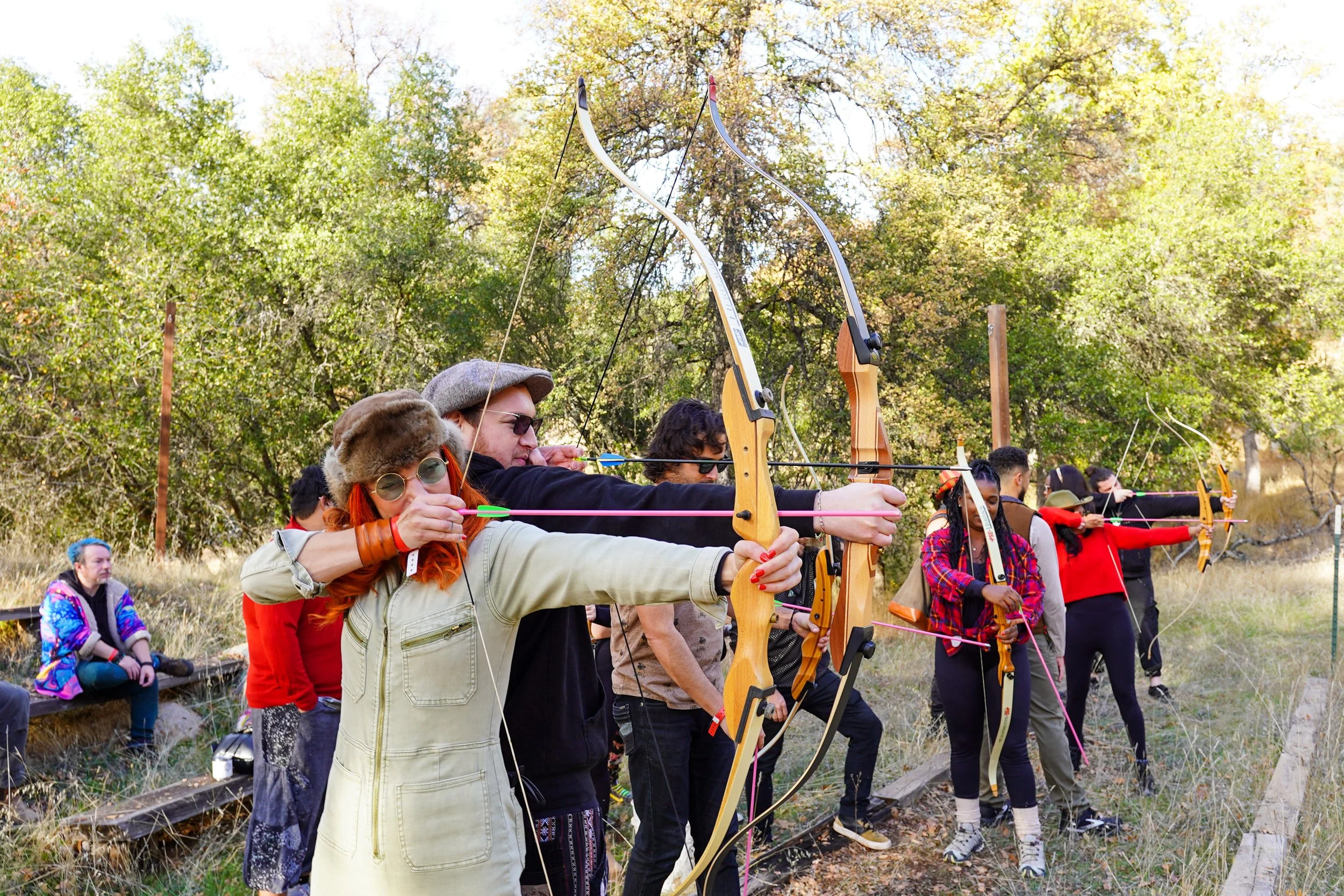 Archery at camp