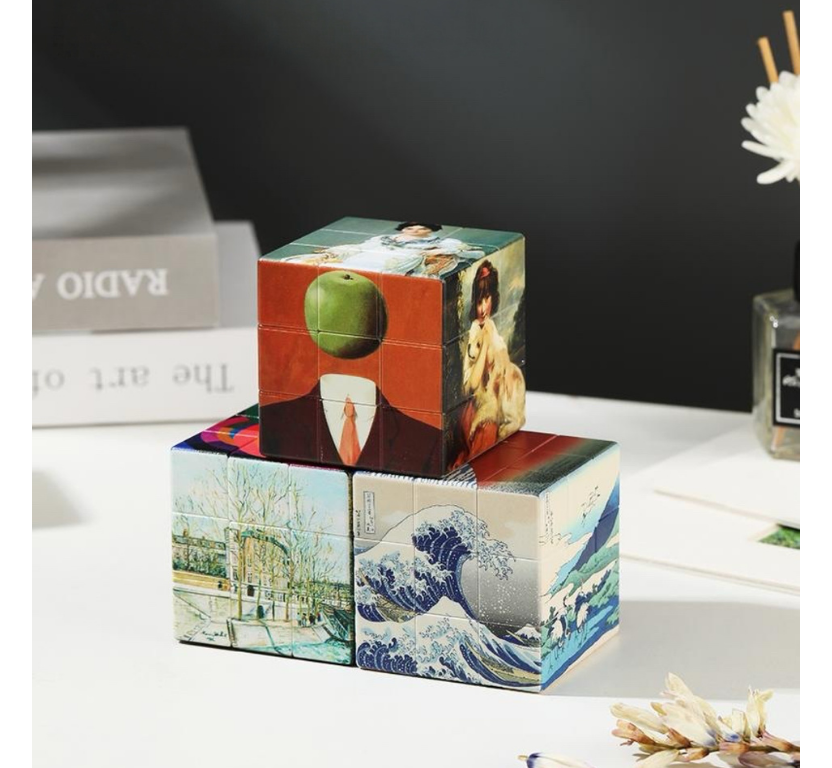 Art Puzzle Cubes