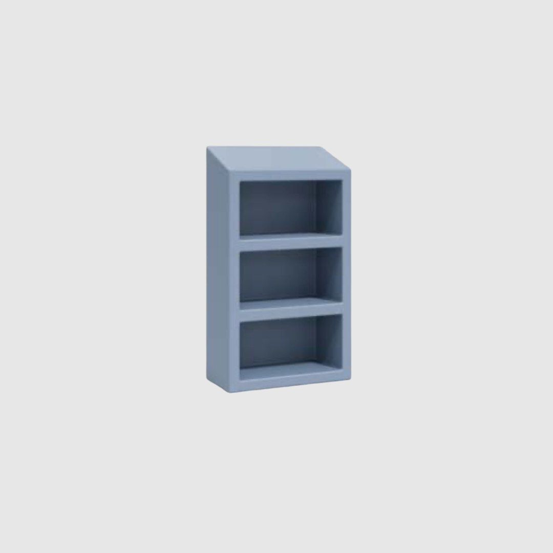 FRONTIER THREE SHELF WALL MOUNT UNIT