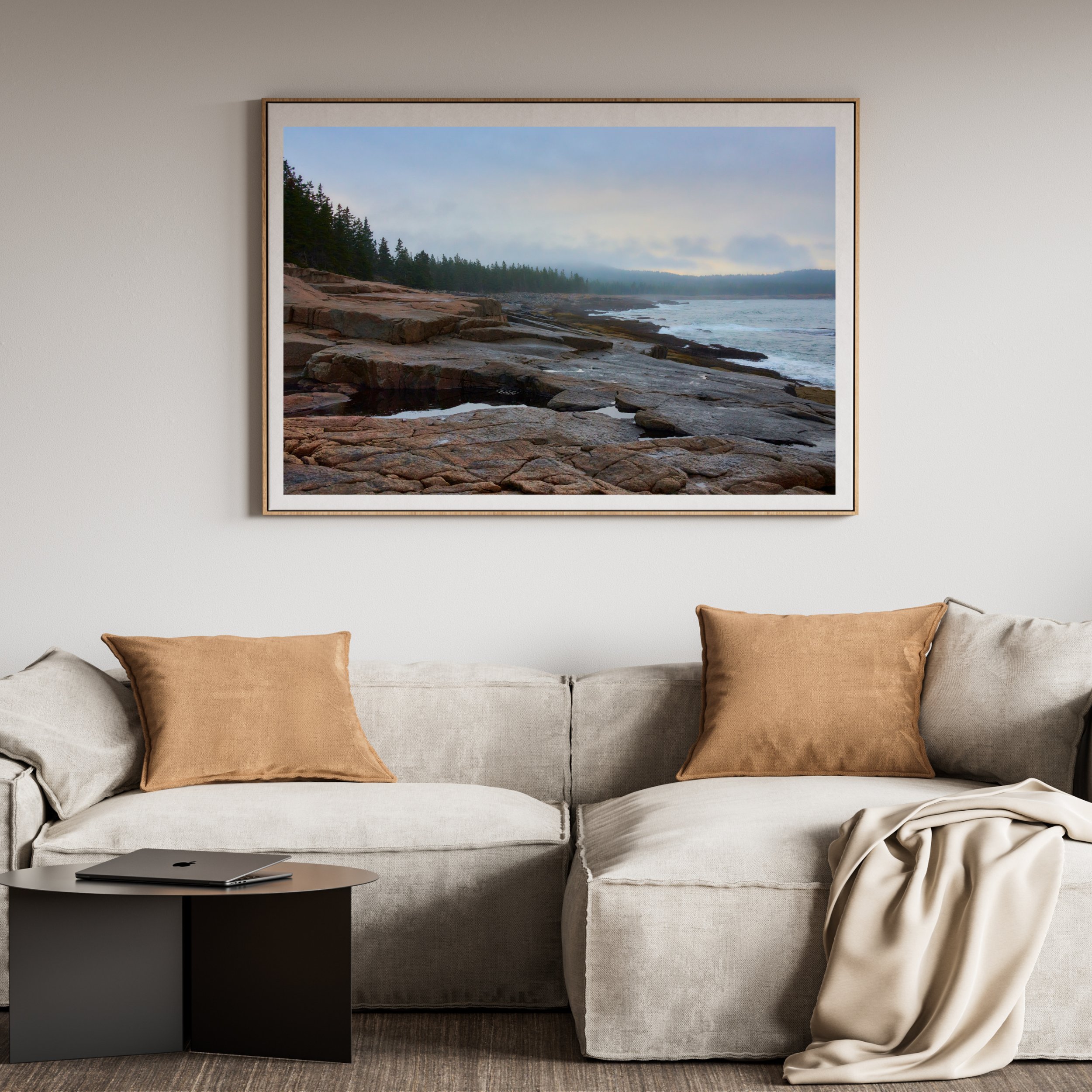 Early Morning at the Point in room setting.jpg