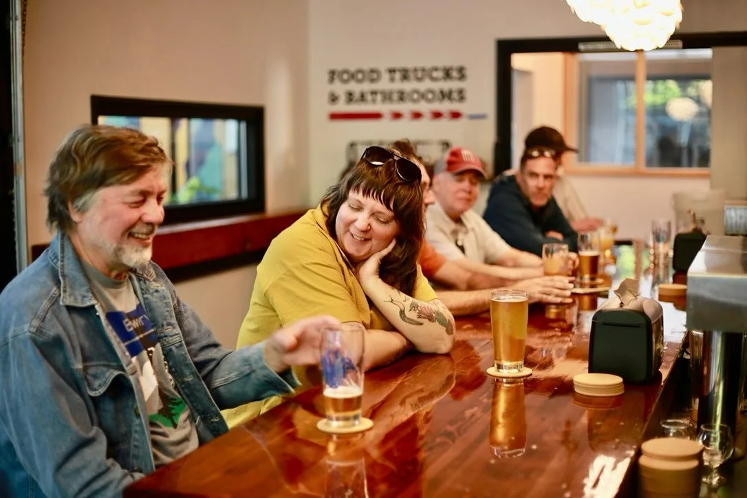 It may be rainy outside but the atmosphere is warm at @allgoodbrewingco! 

Stop by this neighborhood hangout and enjoy food from our carts: @shera_indianfood_pdx @taqueriabravostaco @sunrisecopdx and treat your dog to @bring_treats_for_dogs.

#portla