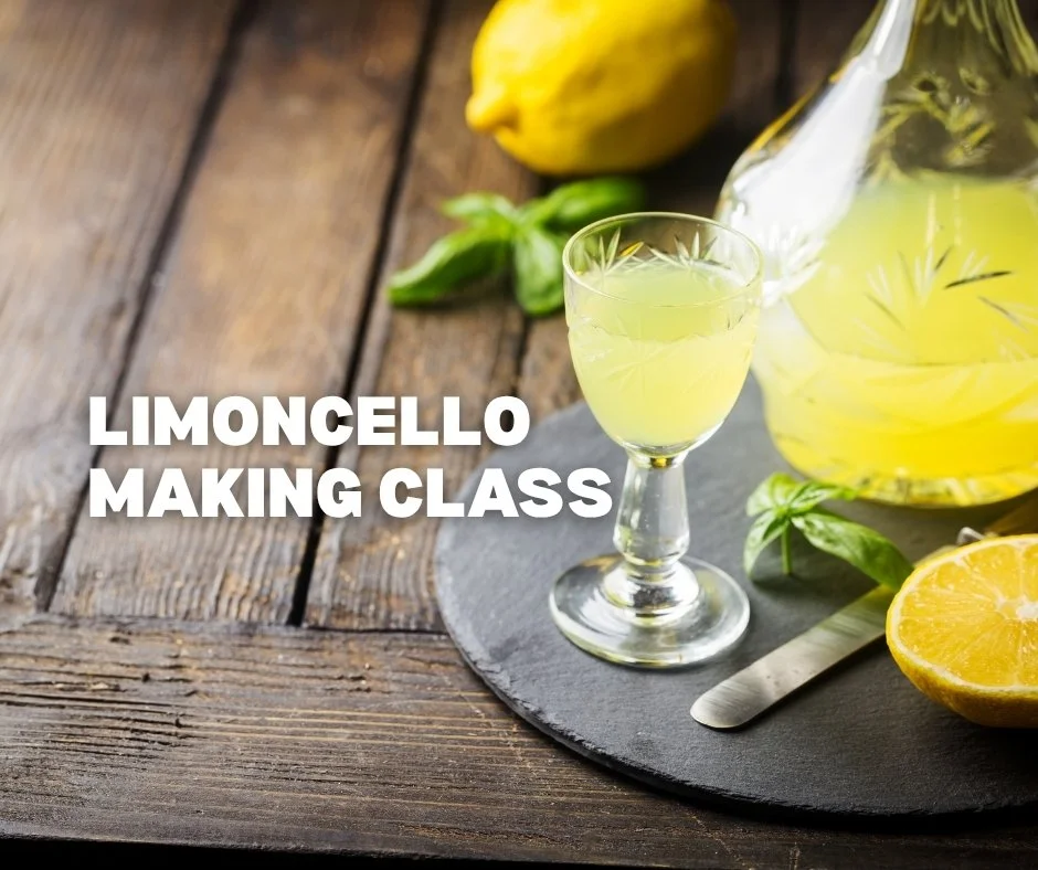 Limoncello Making Class in The Stables