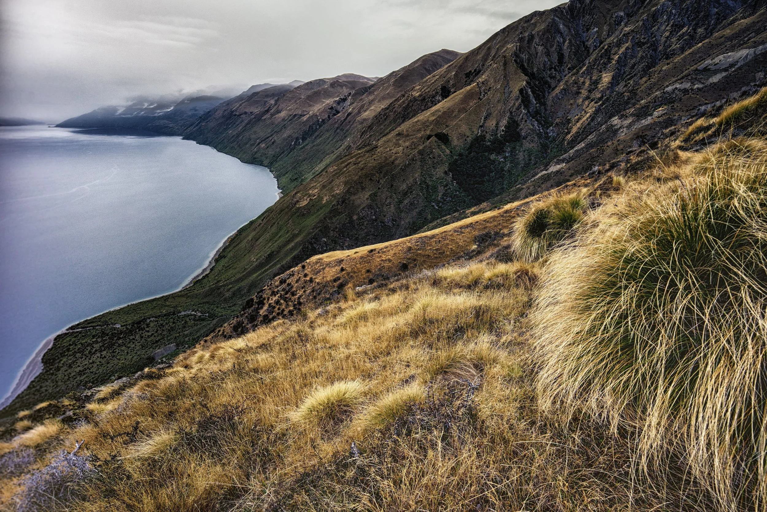 Wanaka, Mount, Burke, lake, mountain, landscape