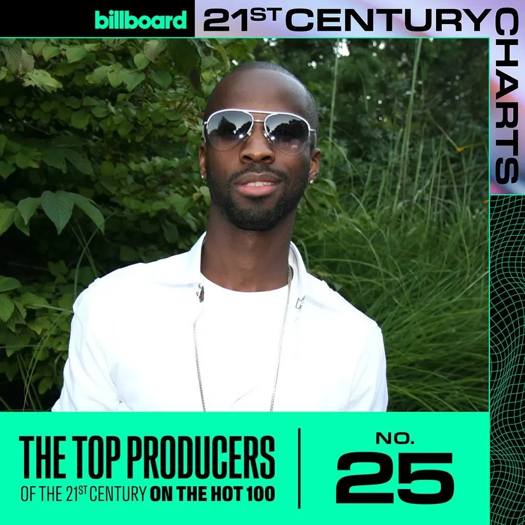 Congrats @bryanmichaelcox on being recognized by @billboard as one of The Top Producers of the 21st Century on the Hot 100 &mdash; the top 25 producers with the most No. 1 hits on the chart in the century&rsquo;s first 25 years. 👏🏾👏🏾👏🏾

&ldquo;