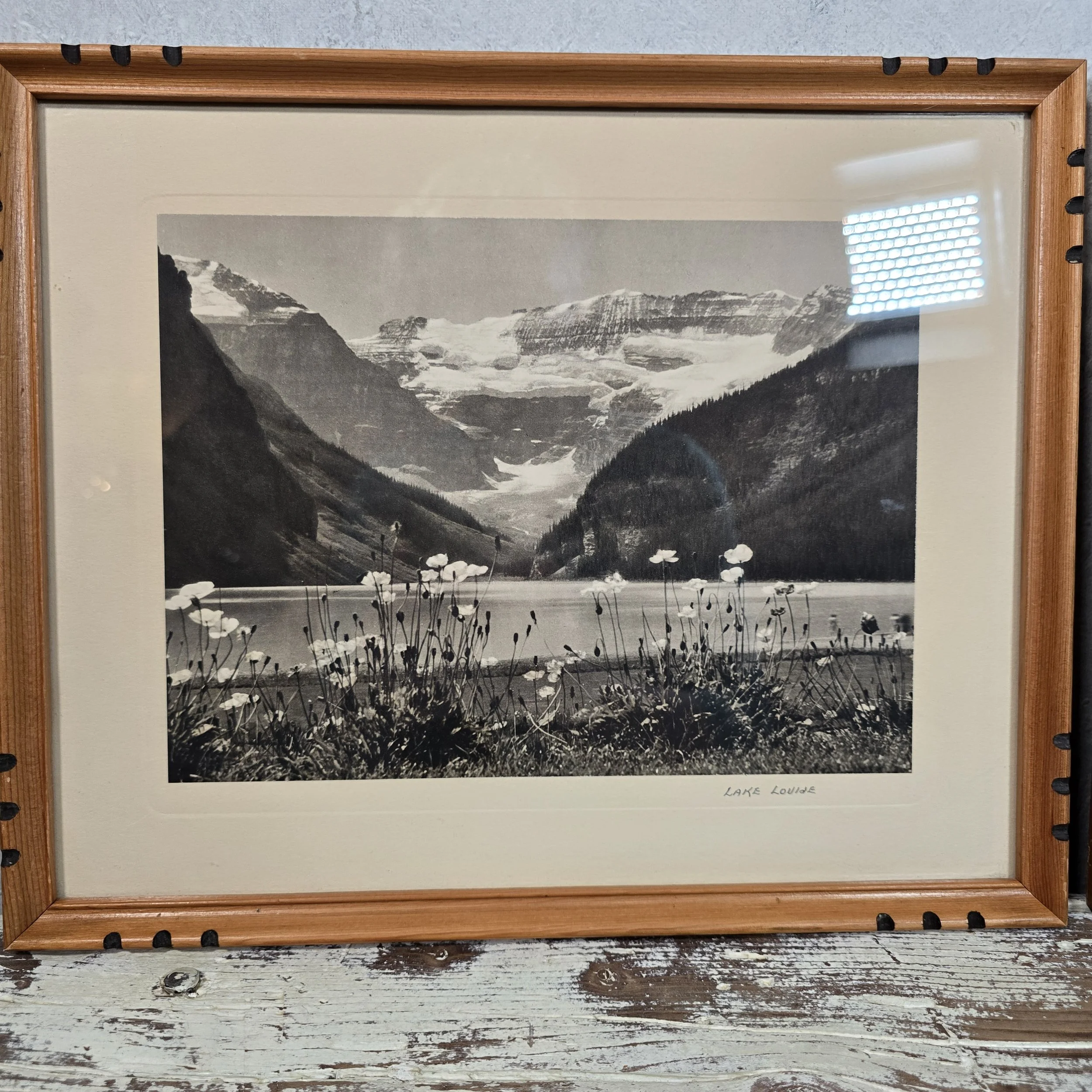 Lake Louise.  Photograph by Byron Harmon. 1920's.  $95 