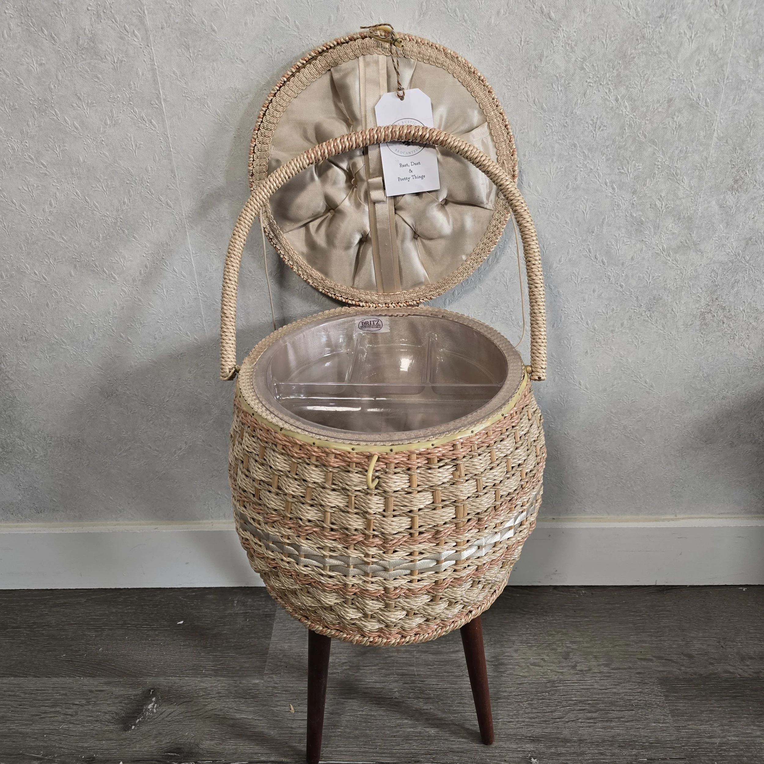 MCM sewing basket, in excellent shape. $34