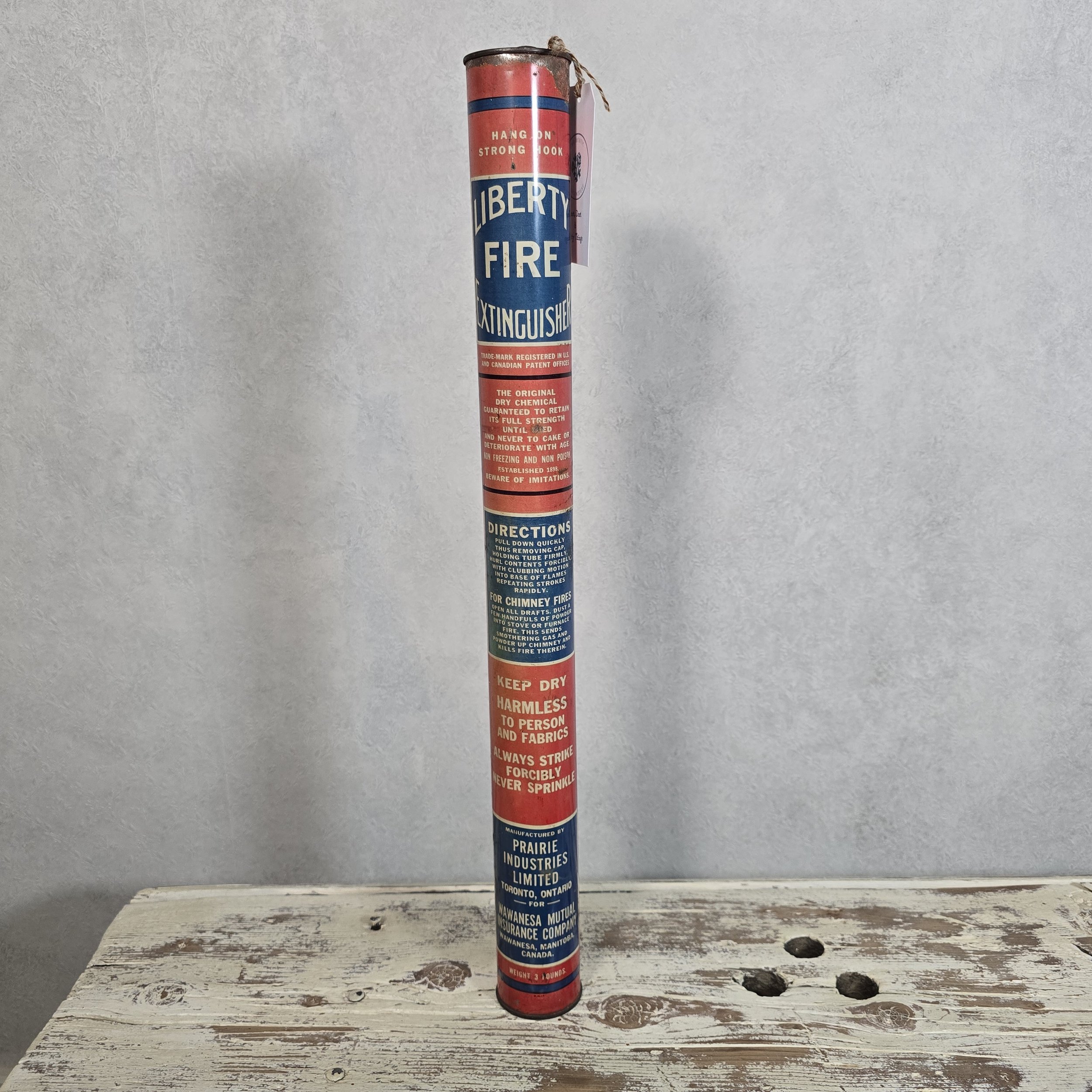 Liberty Fire Extinguisher.  $30