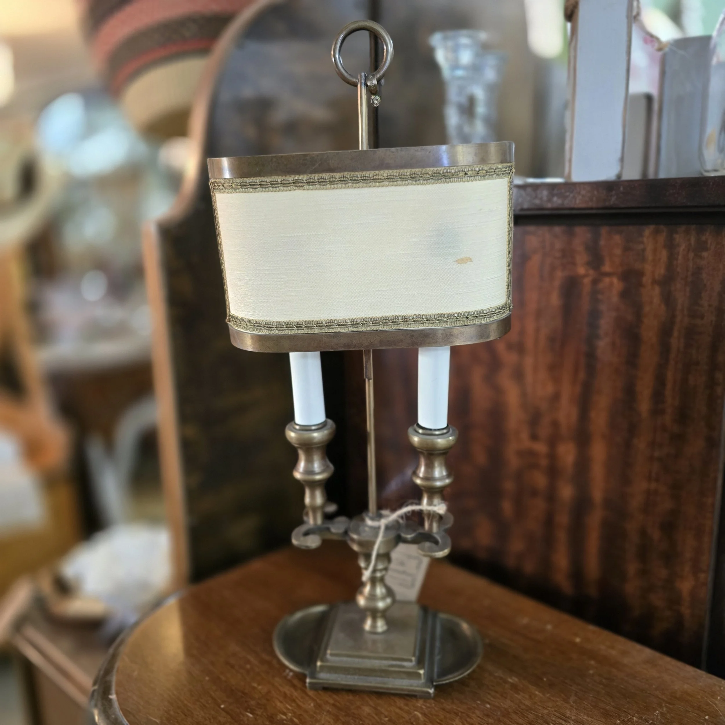 Brass Bouillatte lamp.  $110