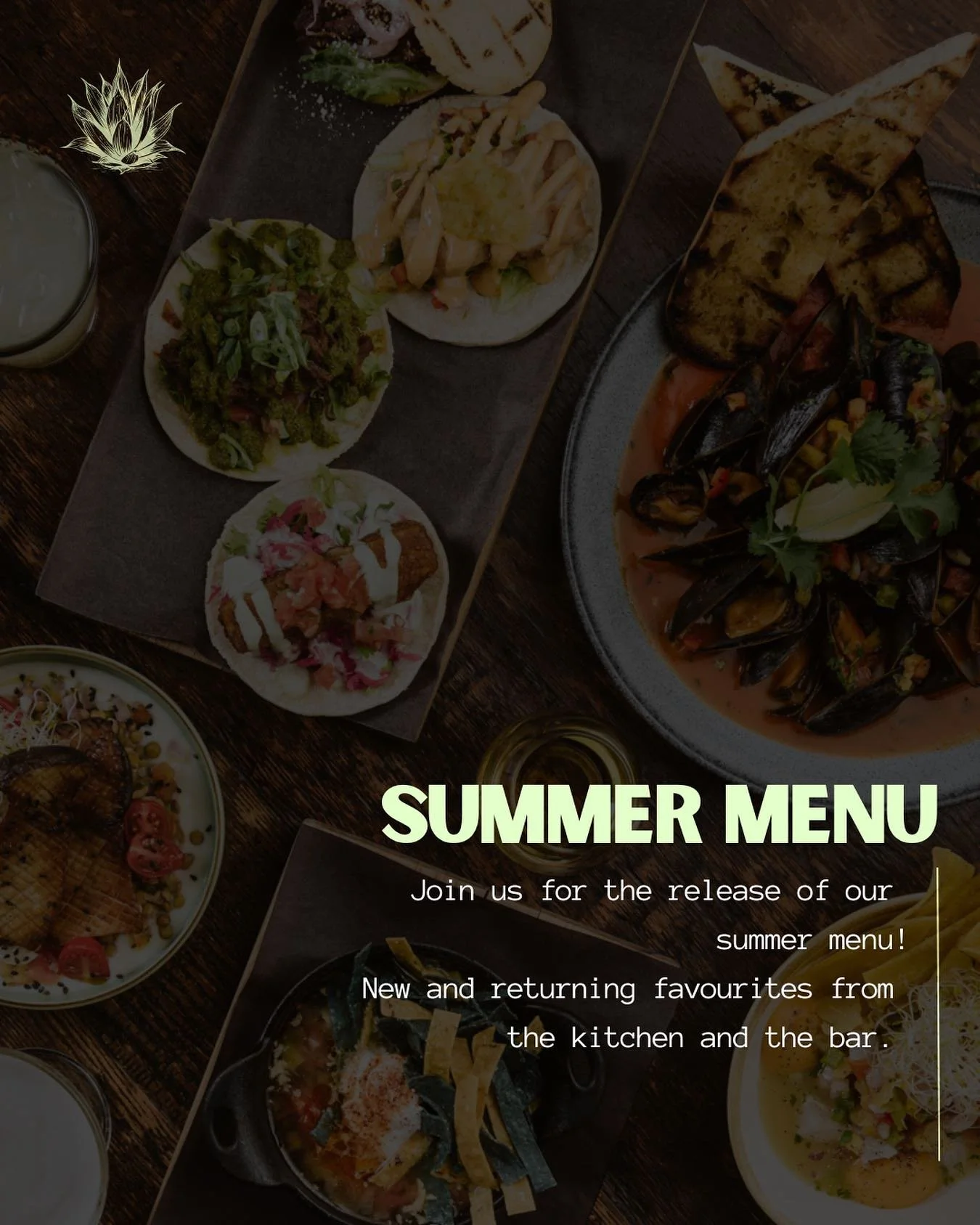 We&rsquo;re excited to announce the release of our summer menu! 

Starting tonight we&rsquo;re rolling out new and seasonal favourites from the kitchen and the bar.