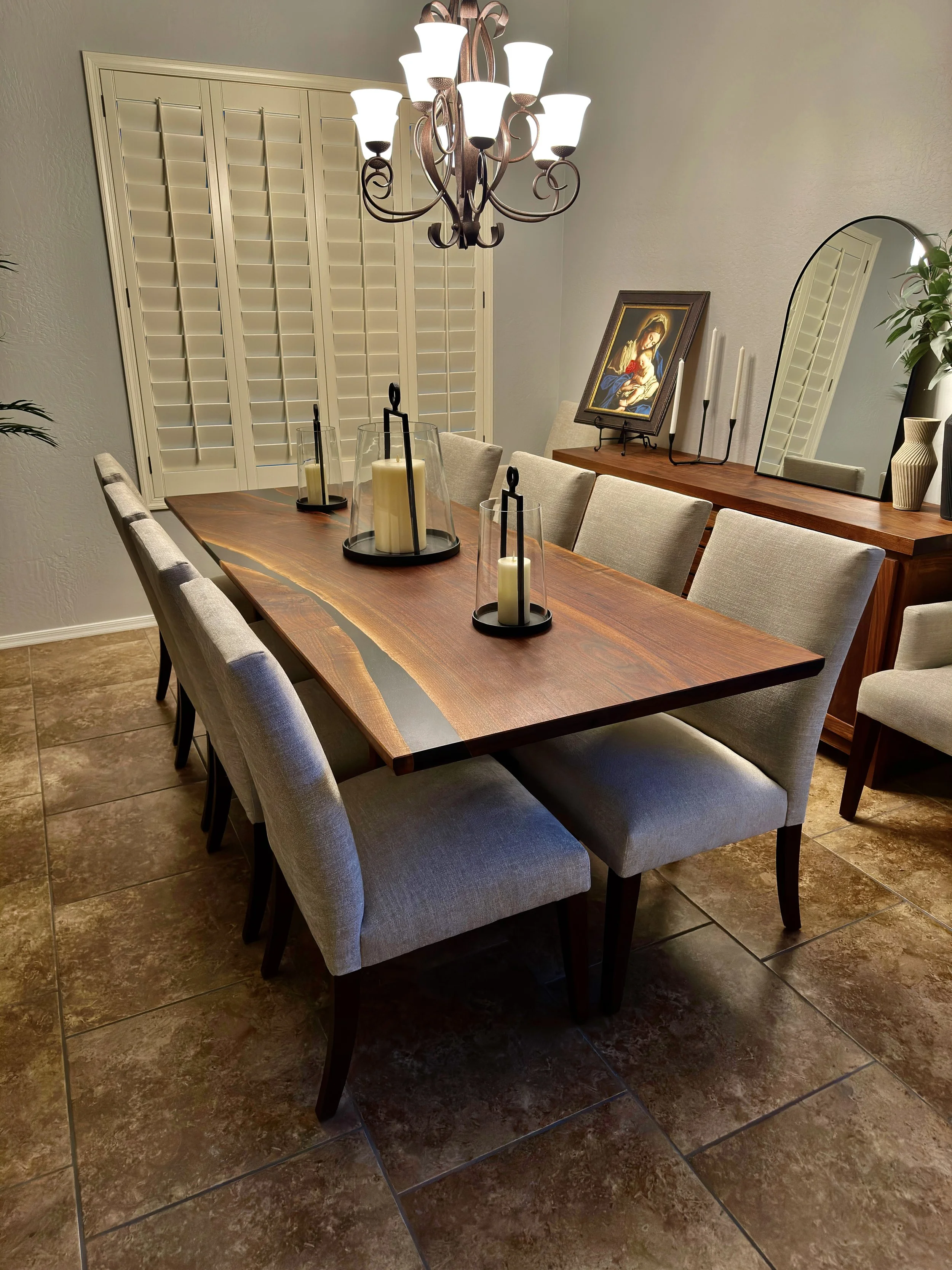 Black Walnut Dining Table