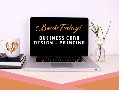 Business Card (Design + Printing )