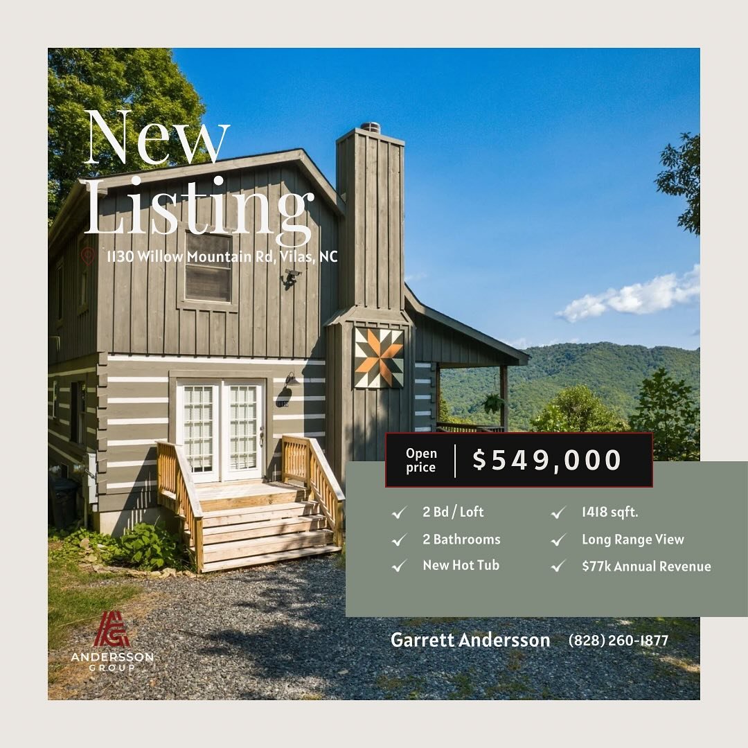 Escape to Willow&rsquo;s Edge Cabin! 🌲 This cozy retreat in Vilas, NC, grosses over $77K/year and is just minutes from Boone, App State, Valle Crucis, and Blowing Rock. Perfect for romantic getaways or family vacations, it features 2 king suites, a 