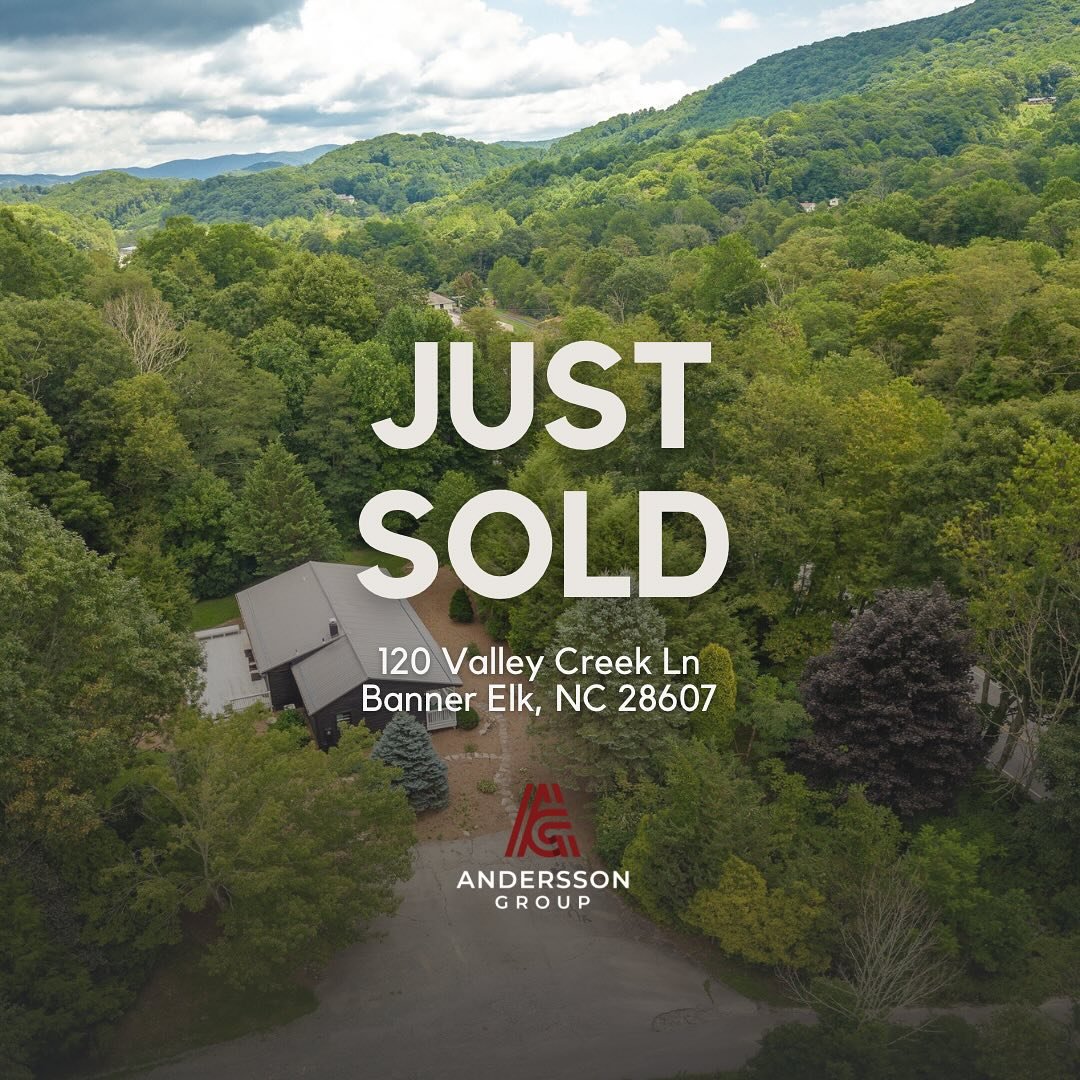 Just Sold! 🏡✨

We are thrilled to announce that 120 Valley Creek in beautiful Banner Elk has just been sold! Congratulations to the new homeowners who are about to enjoy mountain living at its finest. 🏔️🎉

Thinking about buying or selling in the H