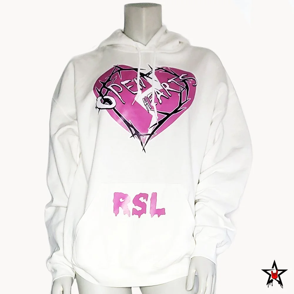 OPEN HEARTS HOODIE