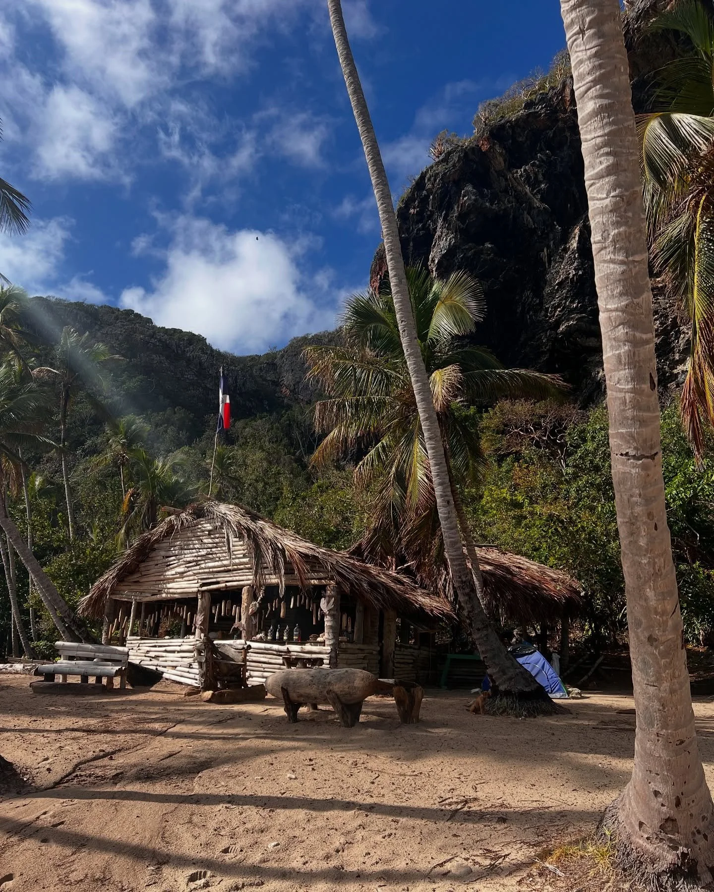 Tucked away on the northeastern tip of the Dominican Republic, Playa Front&oacute;n feels like stepping into a dream. Accessible only by boat or a hike through the jungle, this untouched paradise is part of the Los Haitises National Park and guarded 