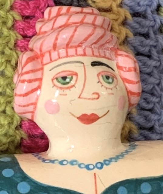 Hilda - Soft-Bodied Ceramic Doll