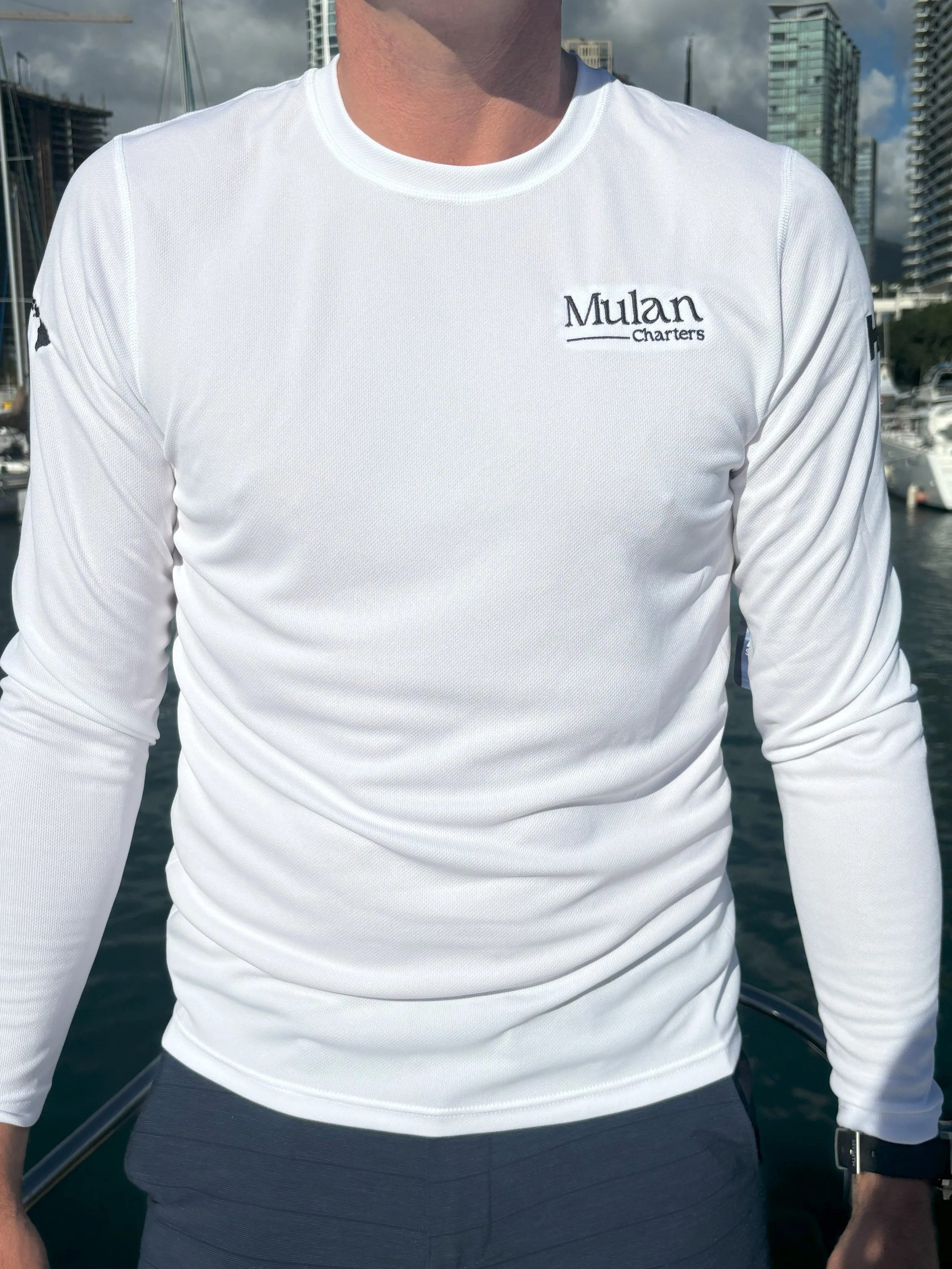 Crew White Helly Hansen Shirt