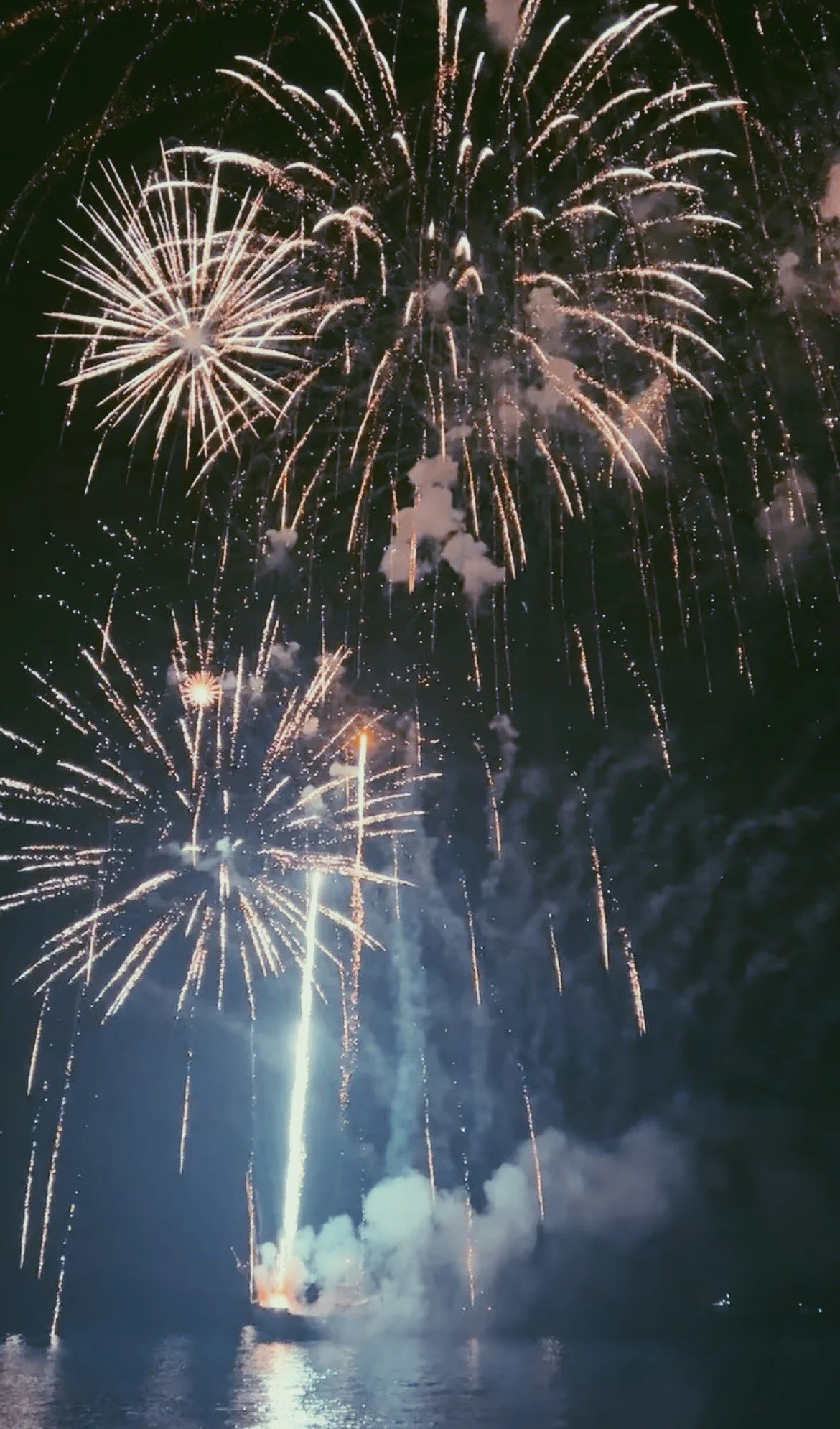 Fireworks Aboard Mulan