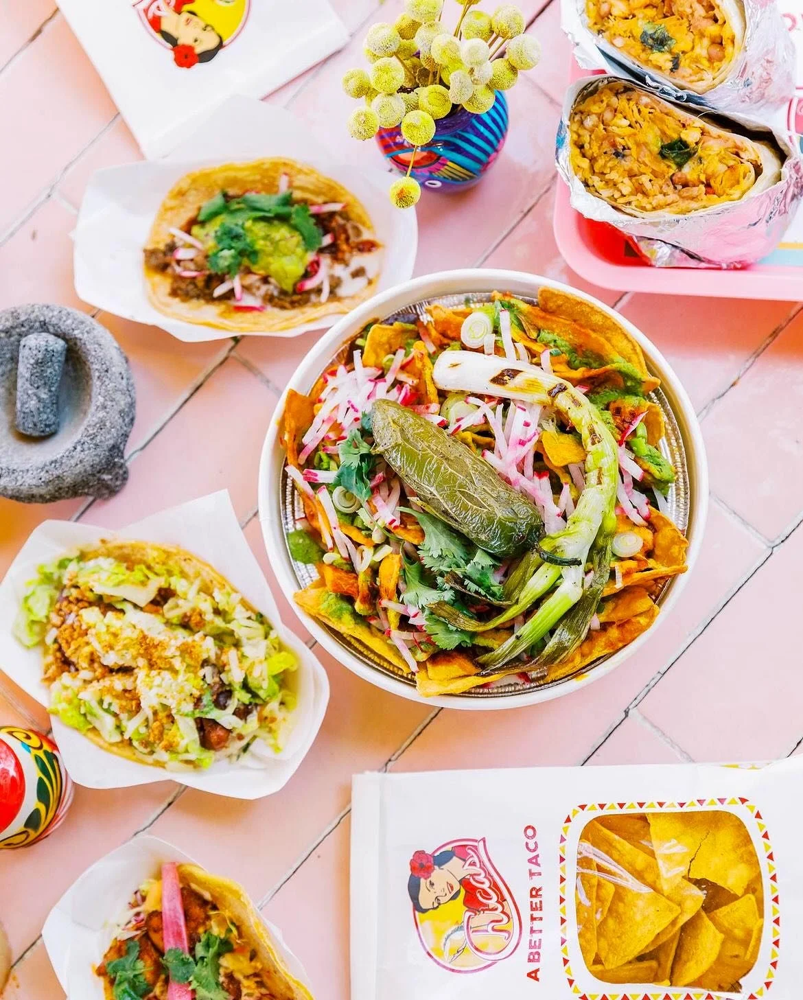 As if other things this week weren&rsquo;t tough enough, I just found out that my favorite spot for tacos and margs (and pink tile and general happy beautiful design) in downtown Culver City, has closed permanently. 😭 @chicastacos, we&rsquo;re gutte