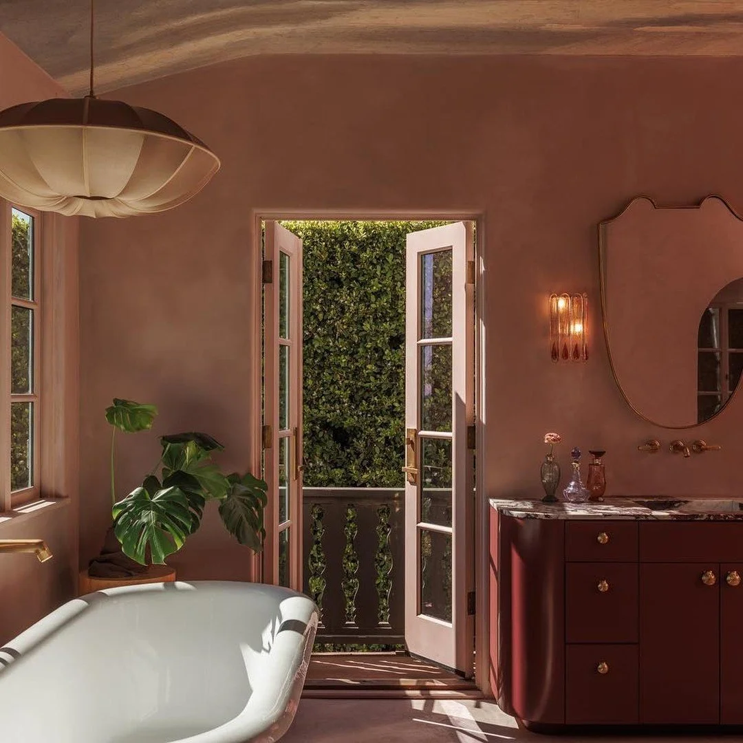 &ldquo;Color Drenching&rdquo; seems to be everywhere right now. And for good reason (IMHO)! For so long people have been perpetuating the design myth that darker colors make a space feel smaller or more closed in. Just as painting a space bright whit