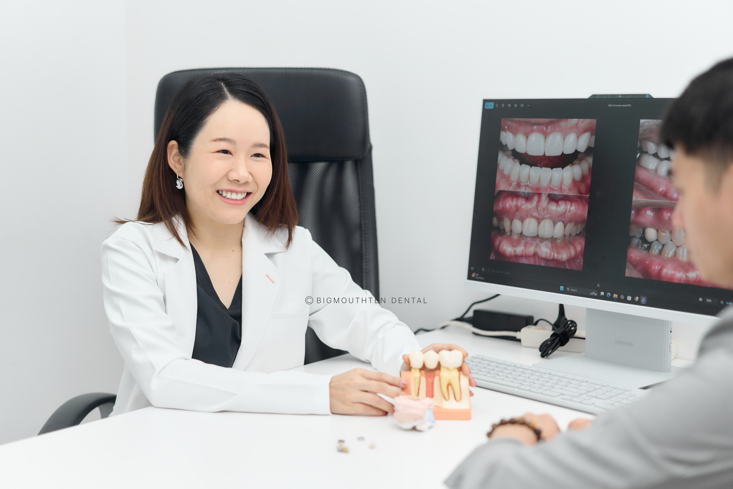 ตรวจช่องปากและวางแผนทำครอบฟัน เชียงใหม่ | dental crown check-up and planning chiangmai