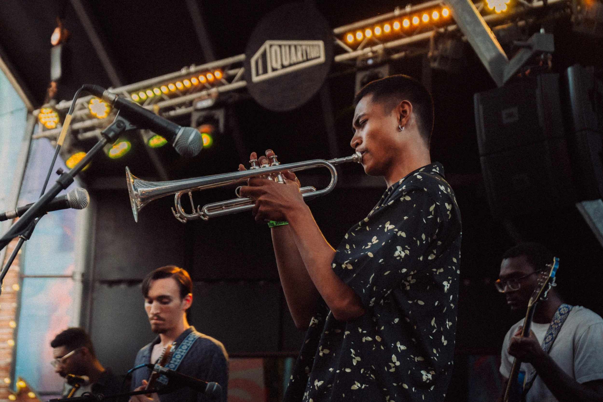 Christian Florendo playing Trumpet