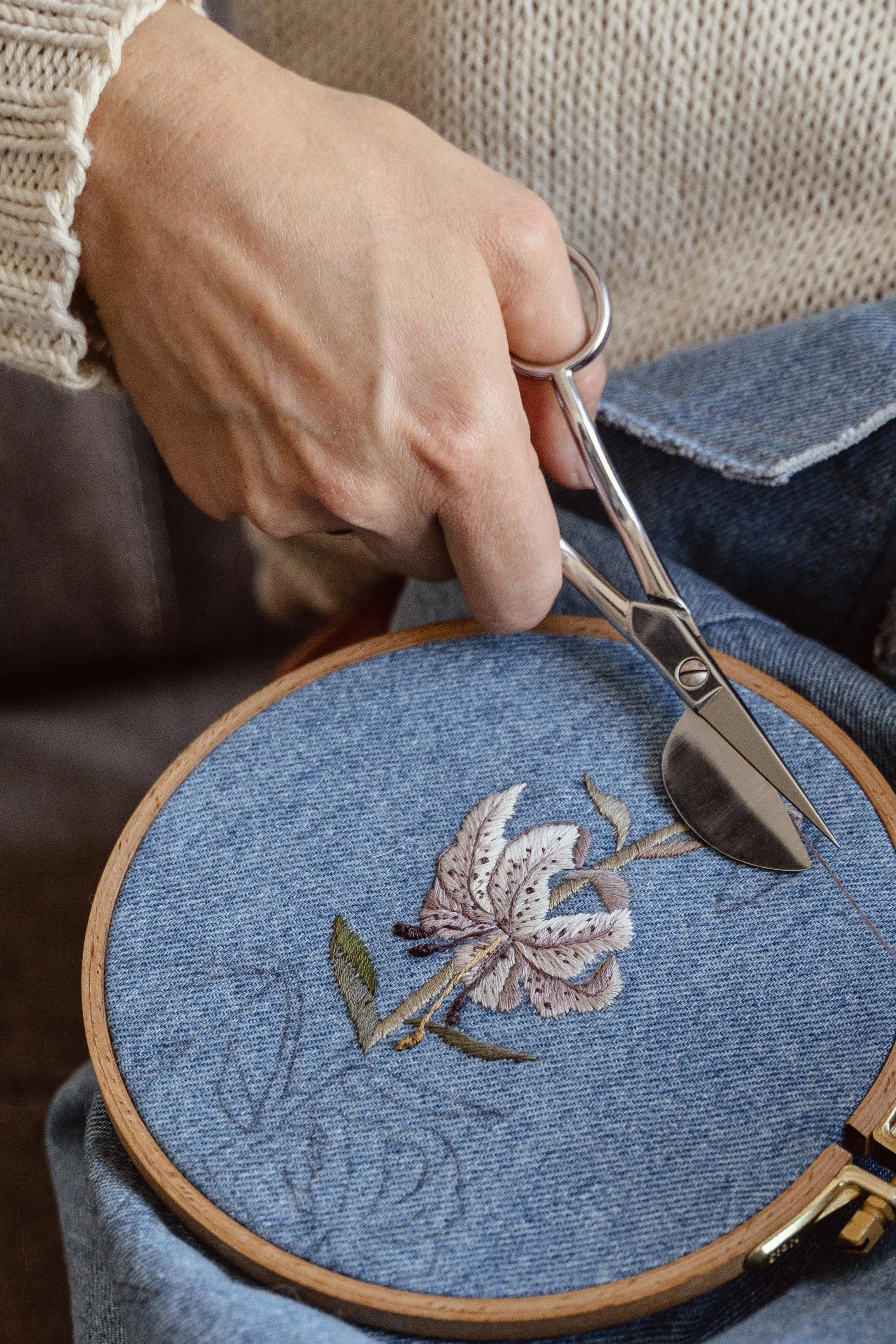 UPCYCLING BRODERIE