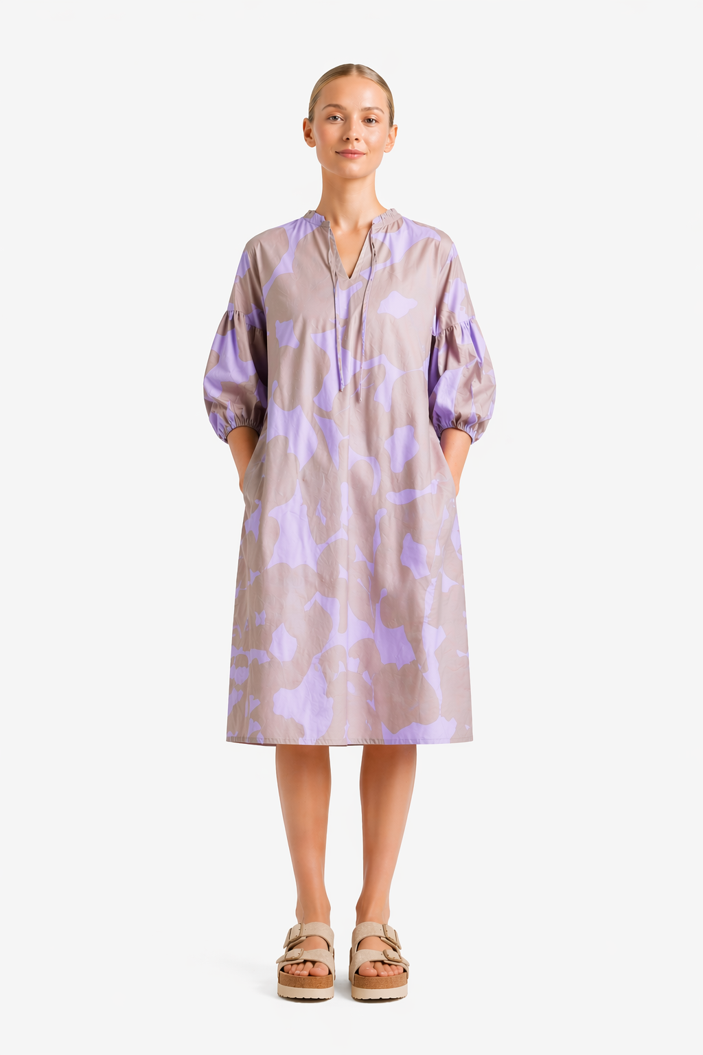 Tunika Sommerkleid mit coolem Print Art. 126K16