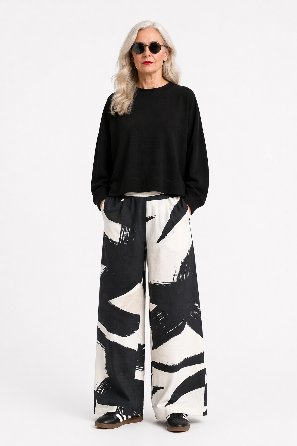 Lässiger, weiter Sweat Pulli Art. 126P14