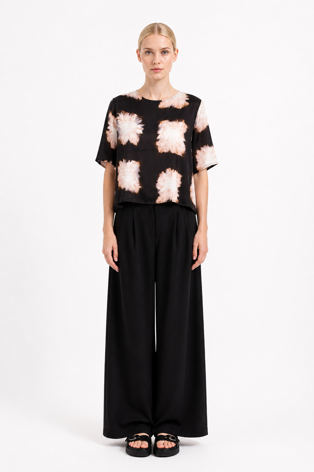 Schönes Shirt - Bluse mit Print - Art. 126B19