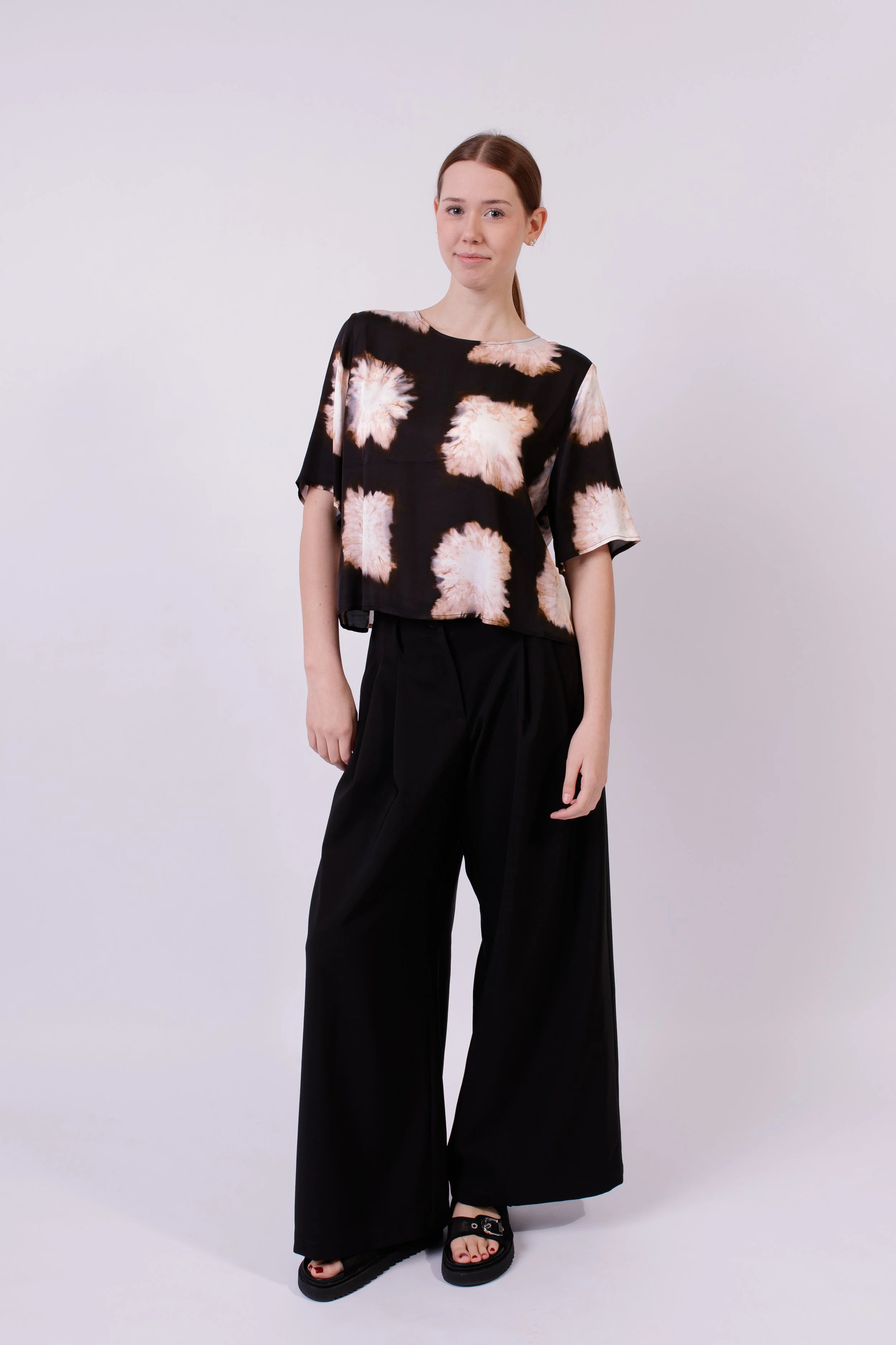 Schönes Shirt - Bluse mit Print - Art. 126B19