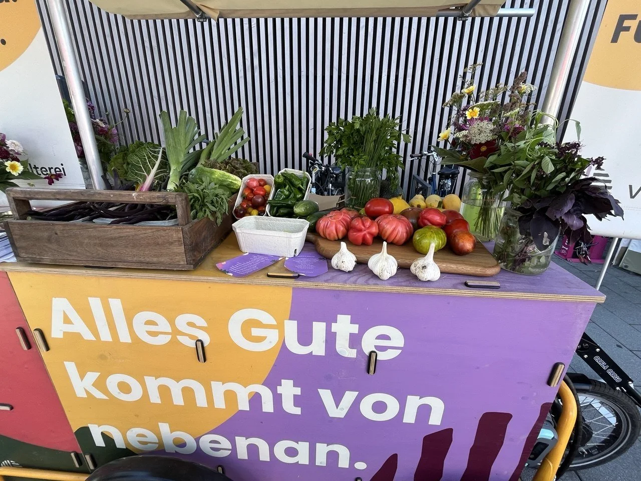 Vielfalterei & Zukunft aufgetischt auf dem Wochenmarkt