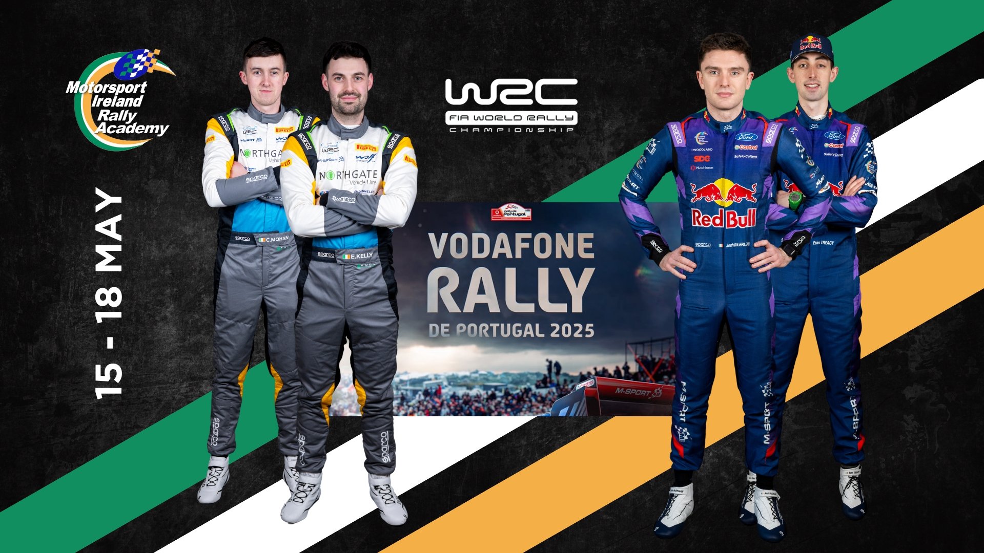 McErlean and Kelly set for Rally Portugal's iconic gravel stages