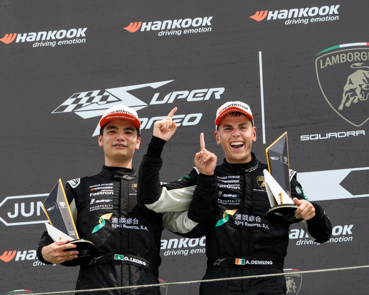 Denning on top in Japan