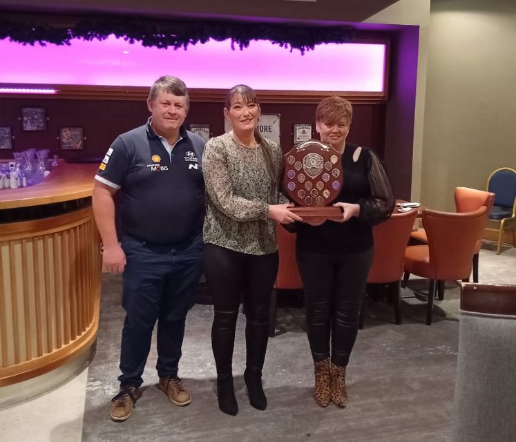 Ann Hutchinson awarded Laois Rallysport Club "Club Person of the Year"