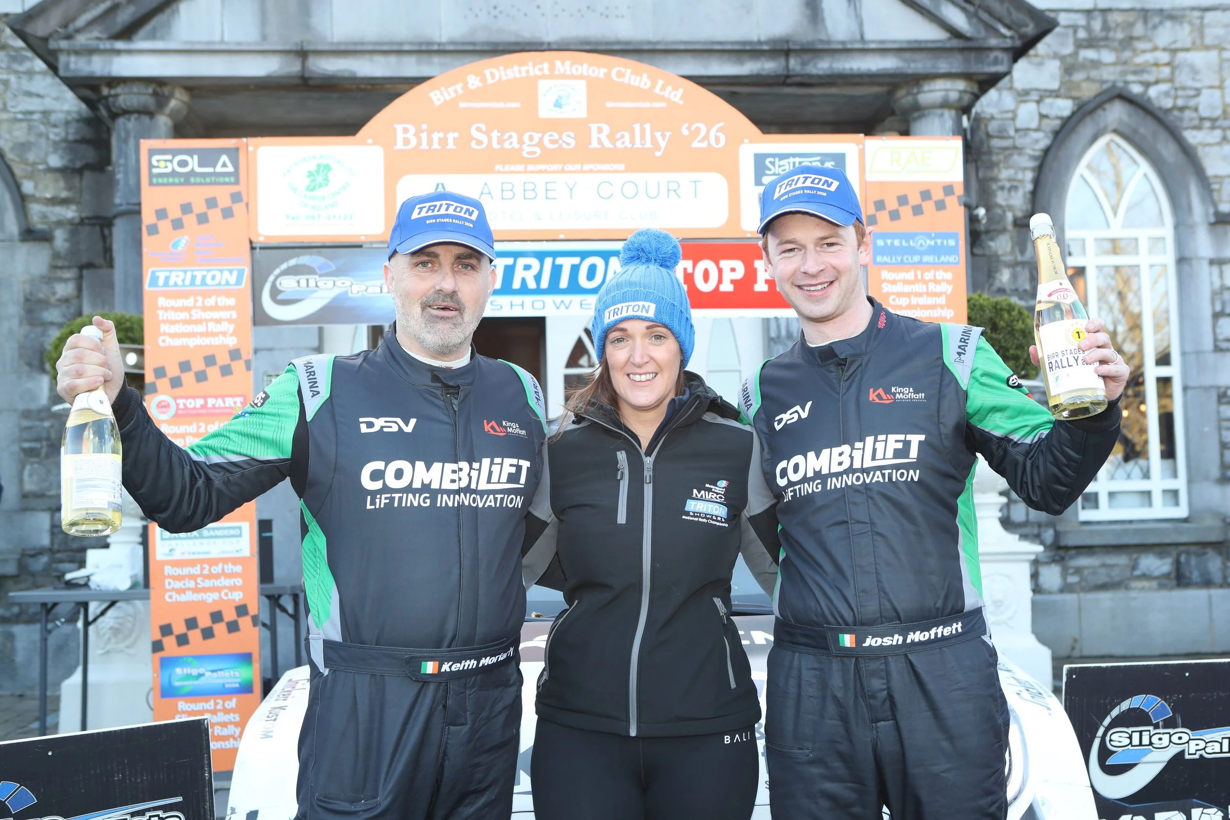 Moffett masters the rain in Nenagh for first national Yaris win
