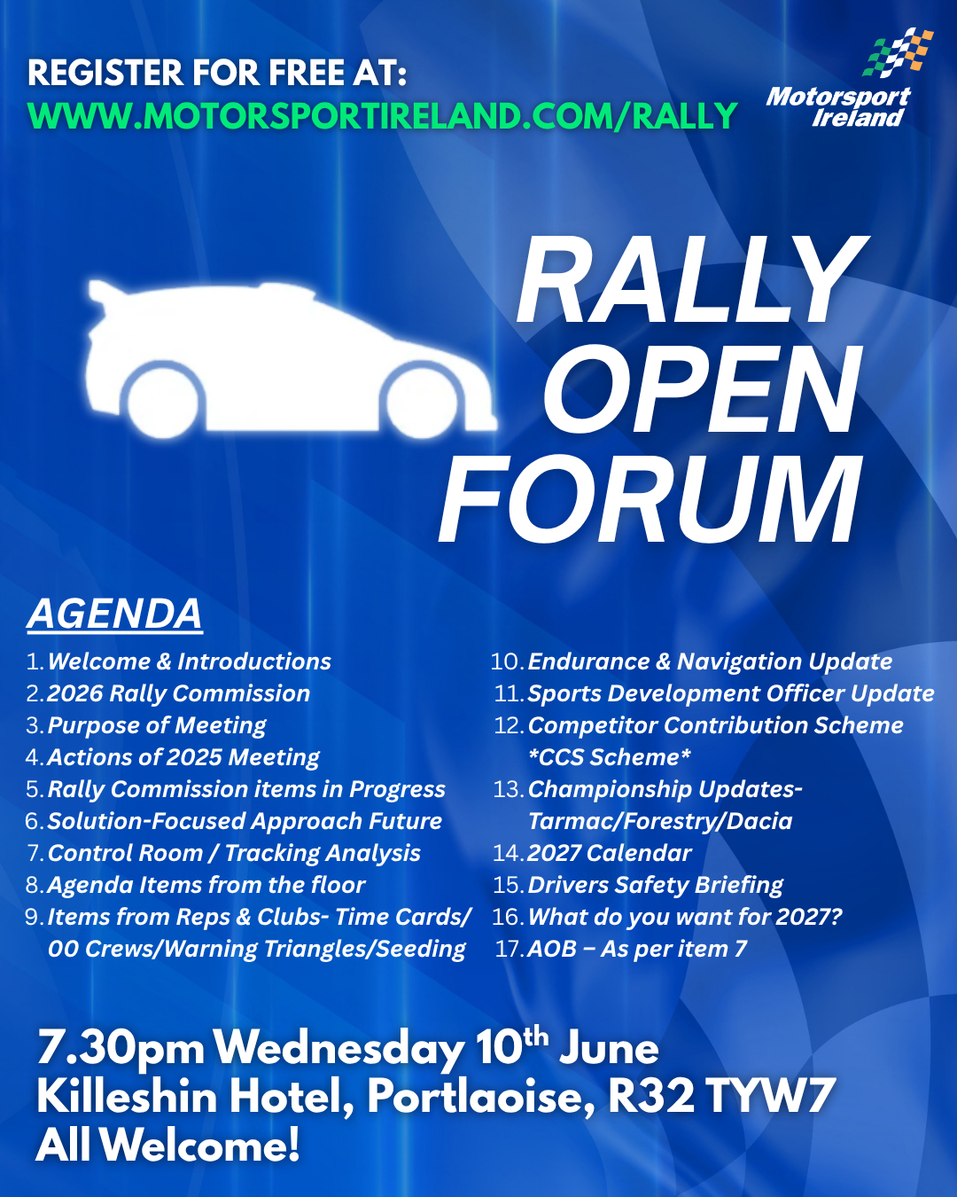 Rally Open Forum 2026 Agenda Announced