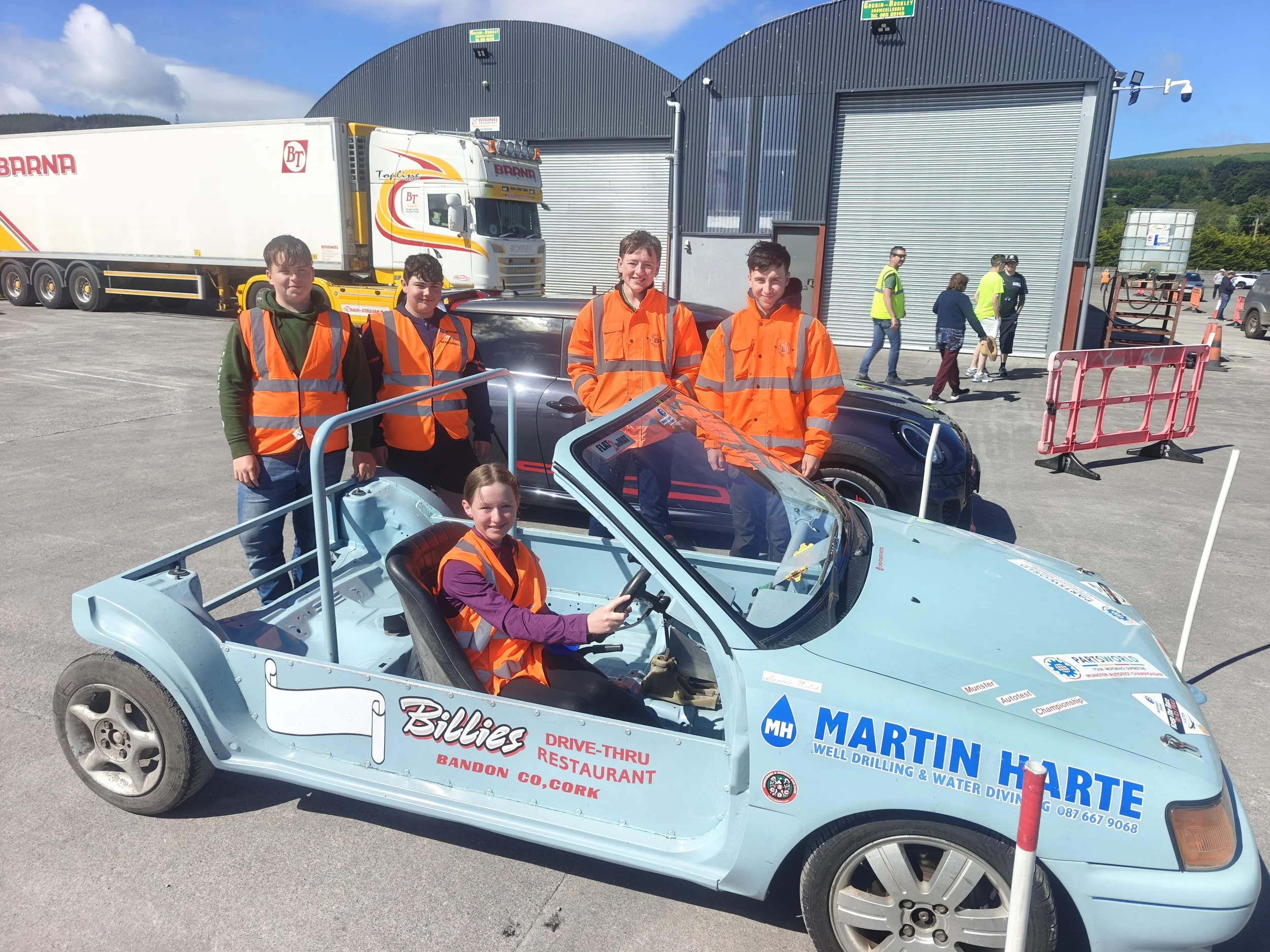 Juniors to the front at Limerick MC Autotest