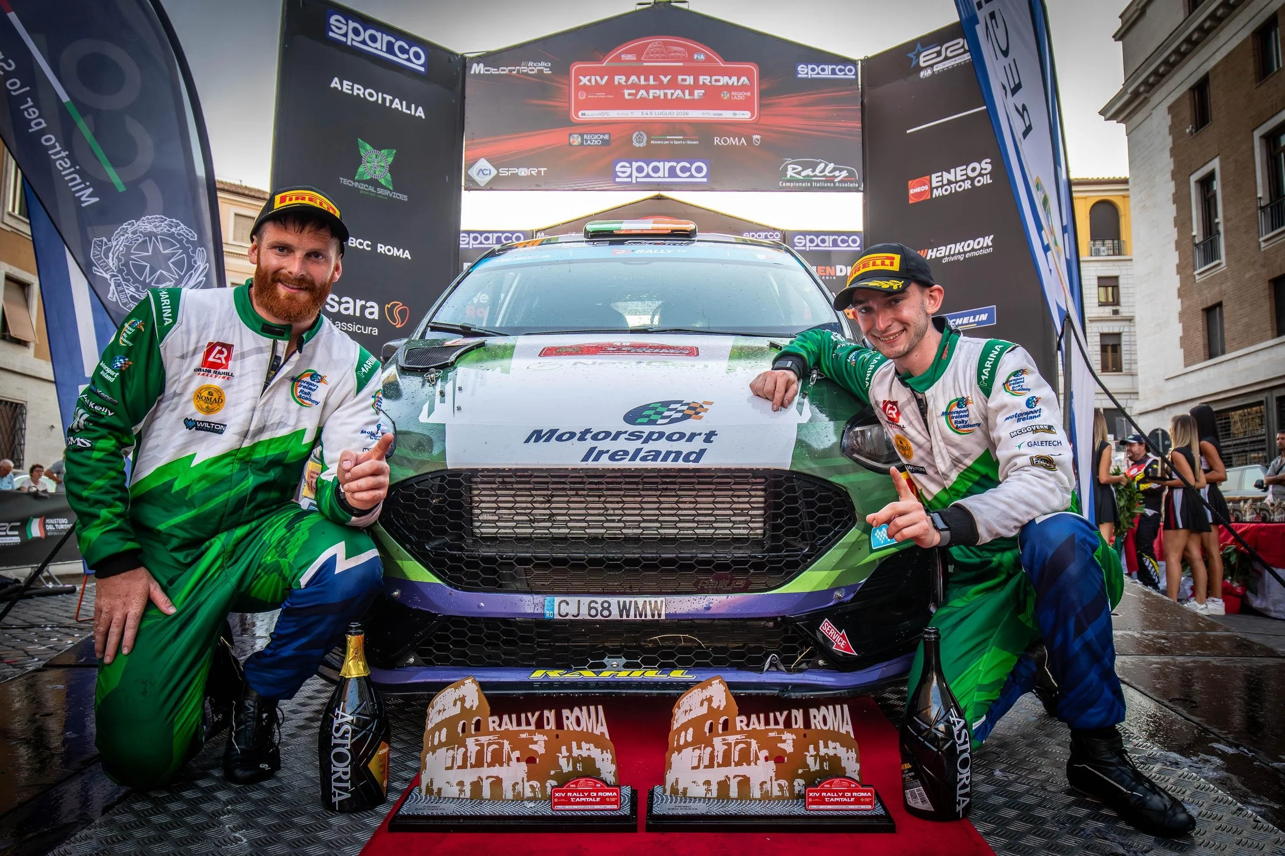 Rahill wins ERC3 in Rome after epic Sunday comeback