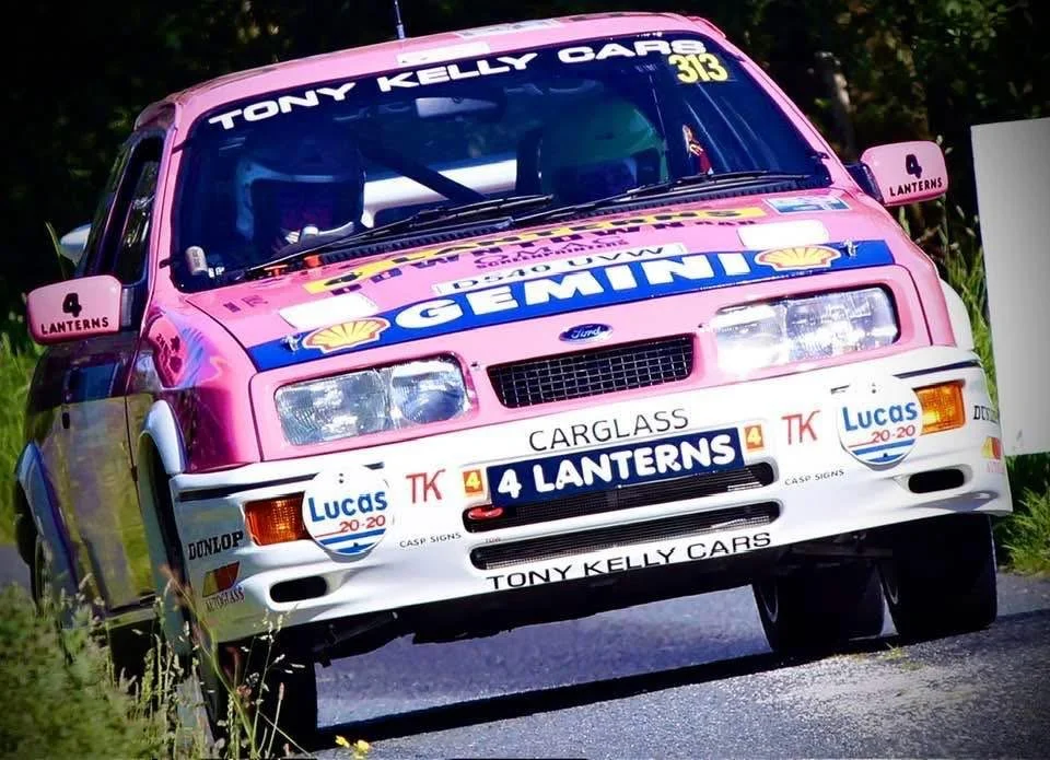 In the Seat of a Legend: Honouring Ellen Morgan on the Donegal International Rally in the Pink Panther