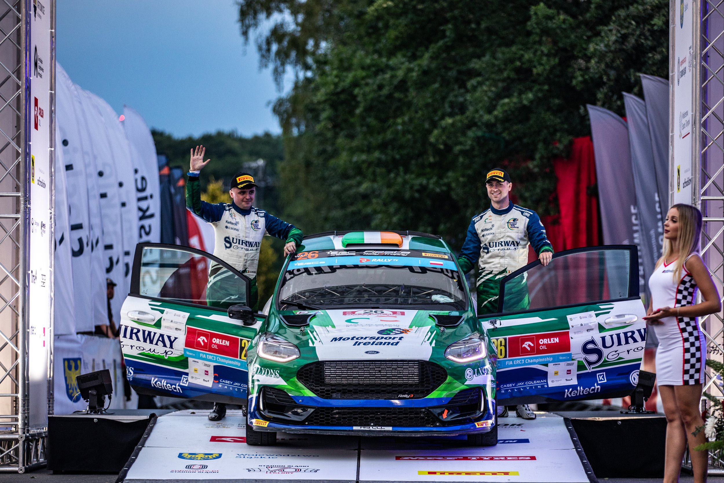 Casey Jay Coleman battles back to claim podium in Poland